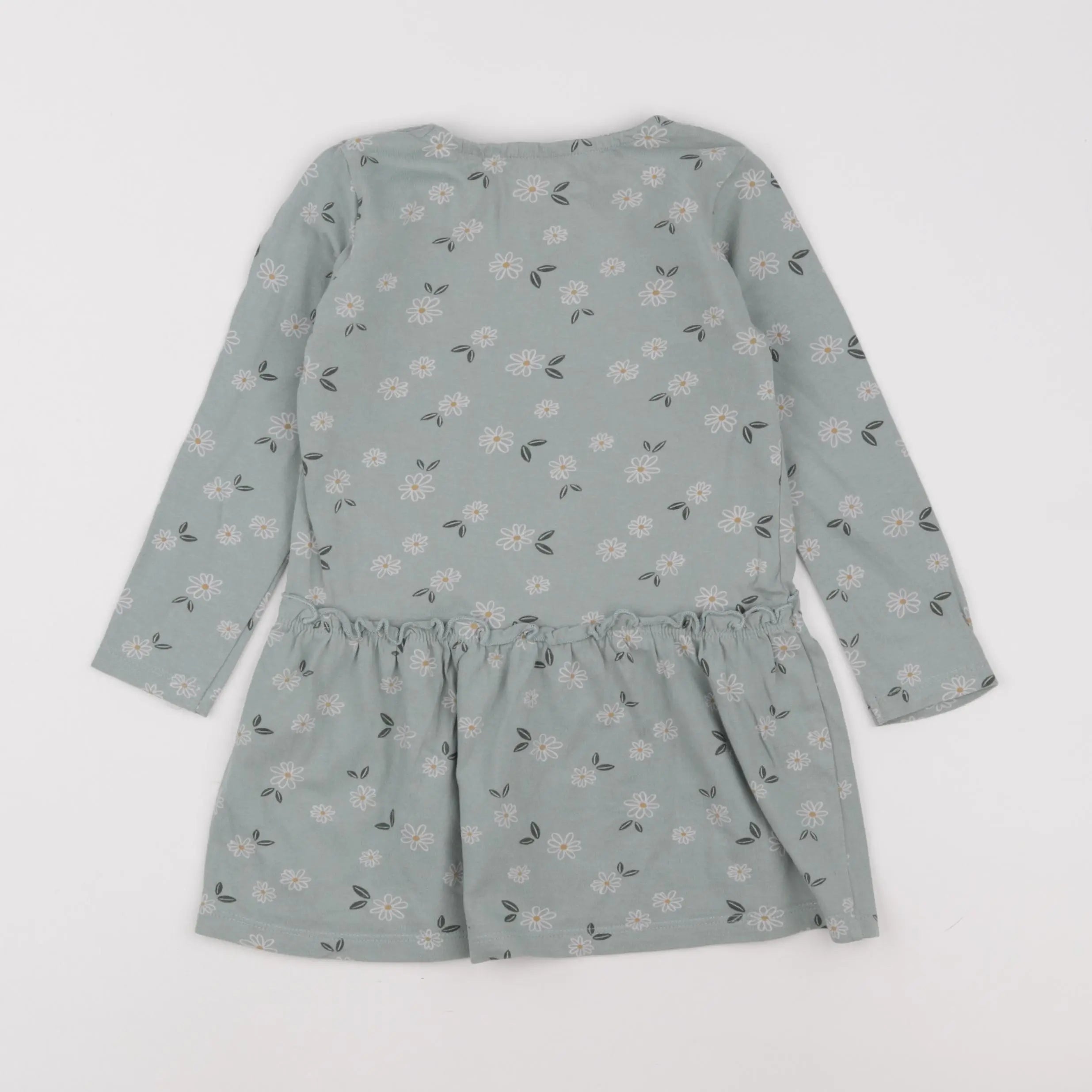 Vertbaudet - robe vert - 3 ans