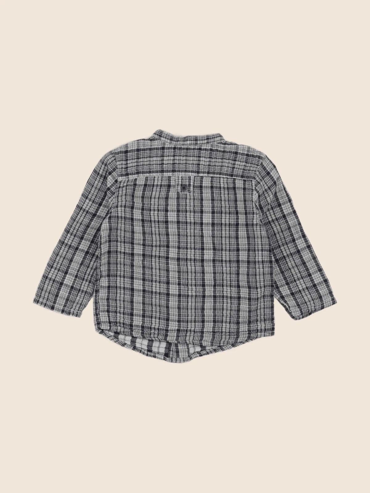 Boutchou - chemise bleu - 18 mois