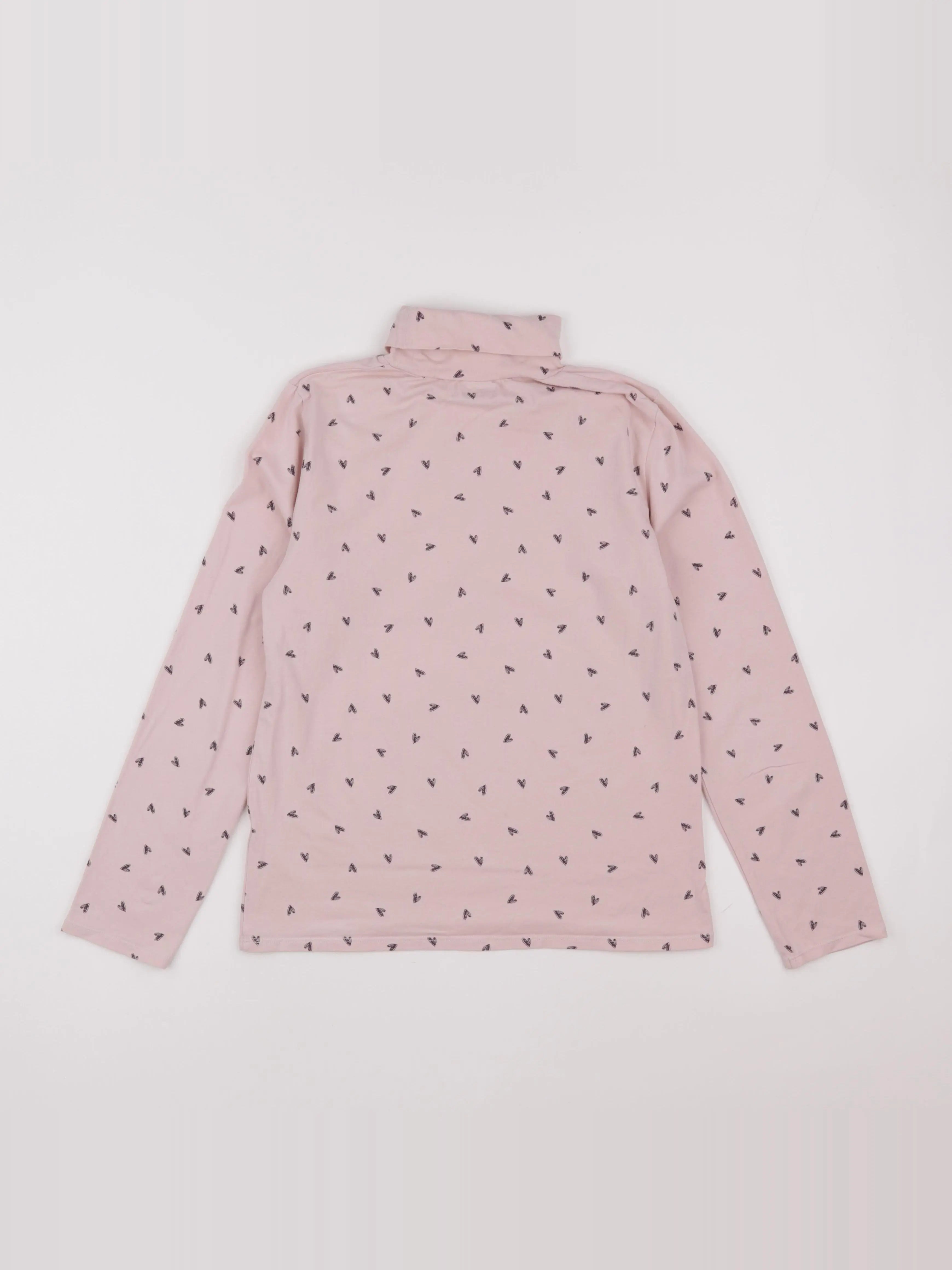 Vertbaudet - sous-pull rose - 14 ans