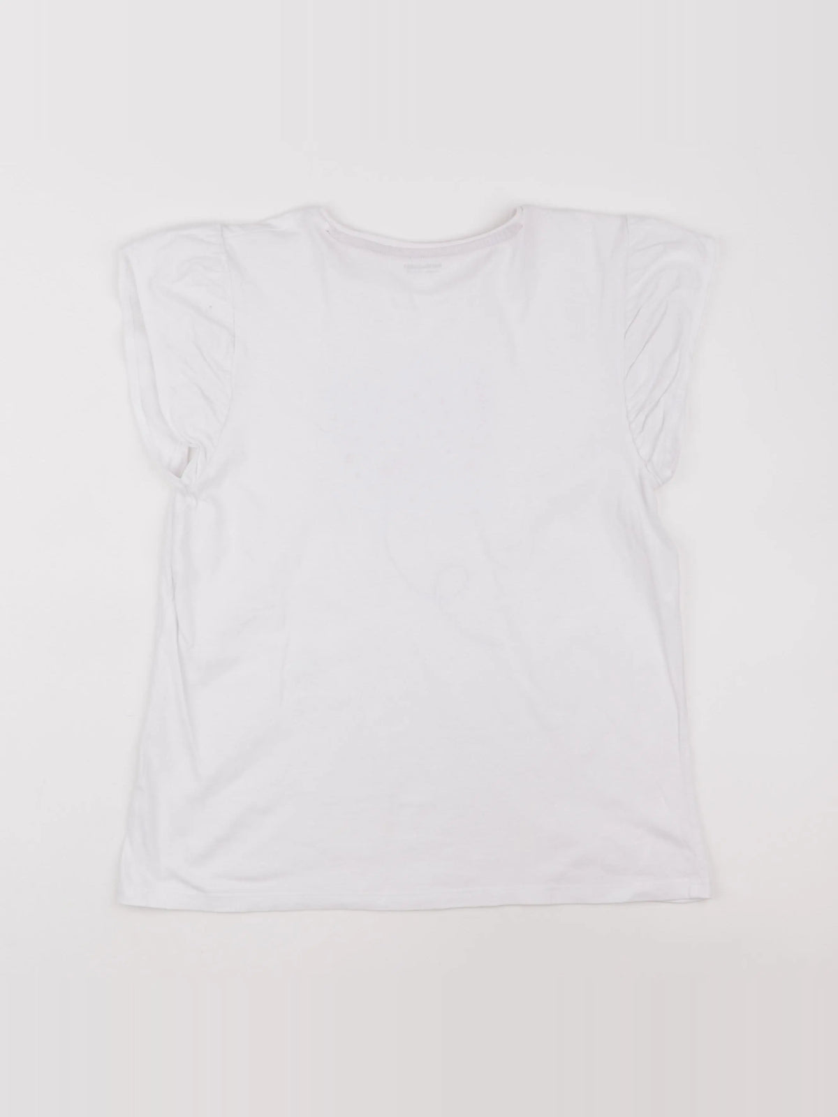 Vertbaudet - tee-shirt blanc - 14 ans