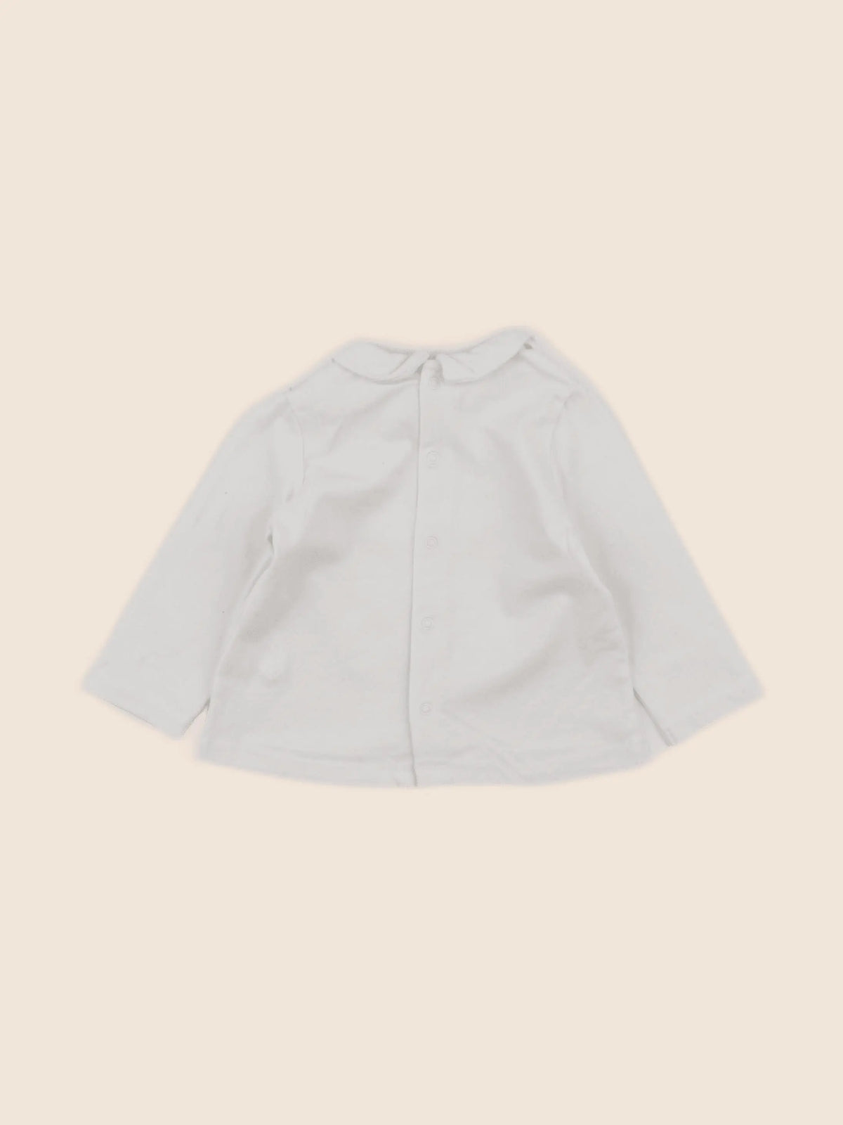 Natalys - tee-shirt beige - 6 mois