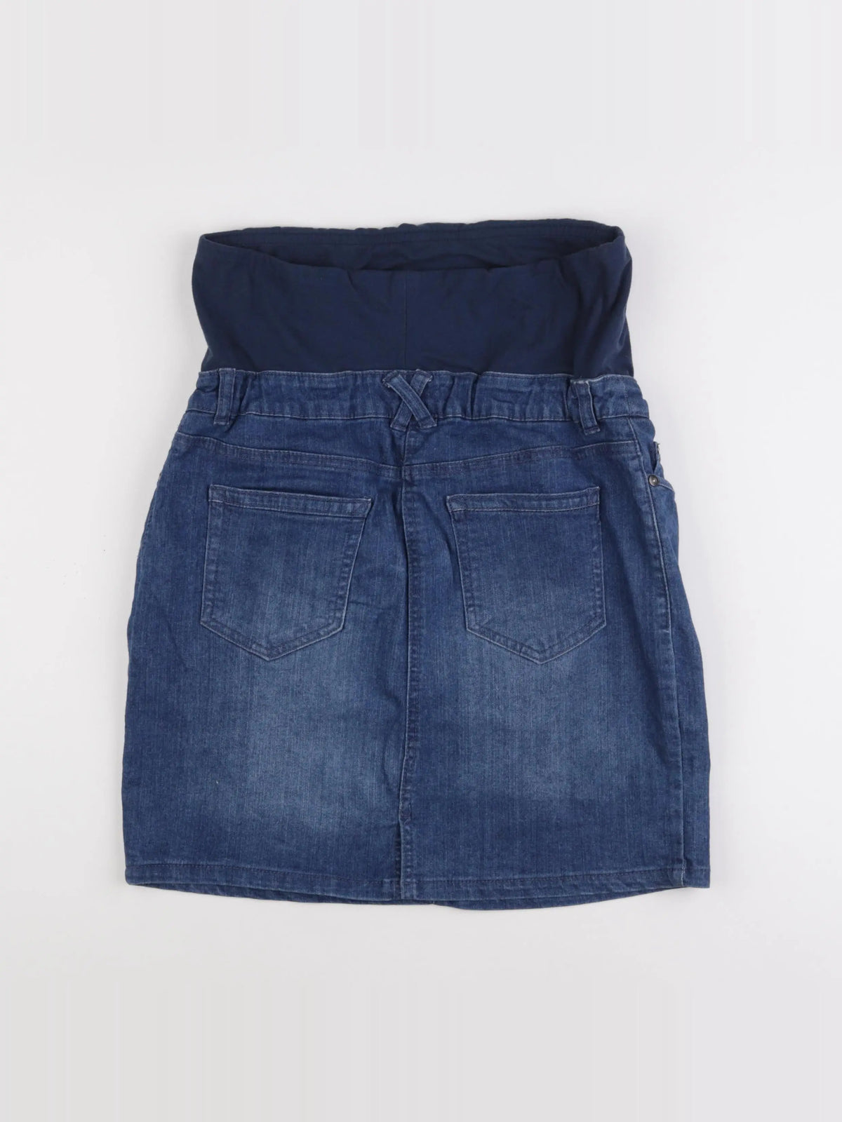 Vertbaudet - jupe grossesse bleu - 40