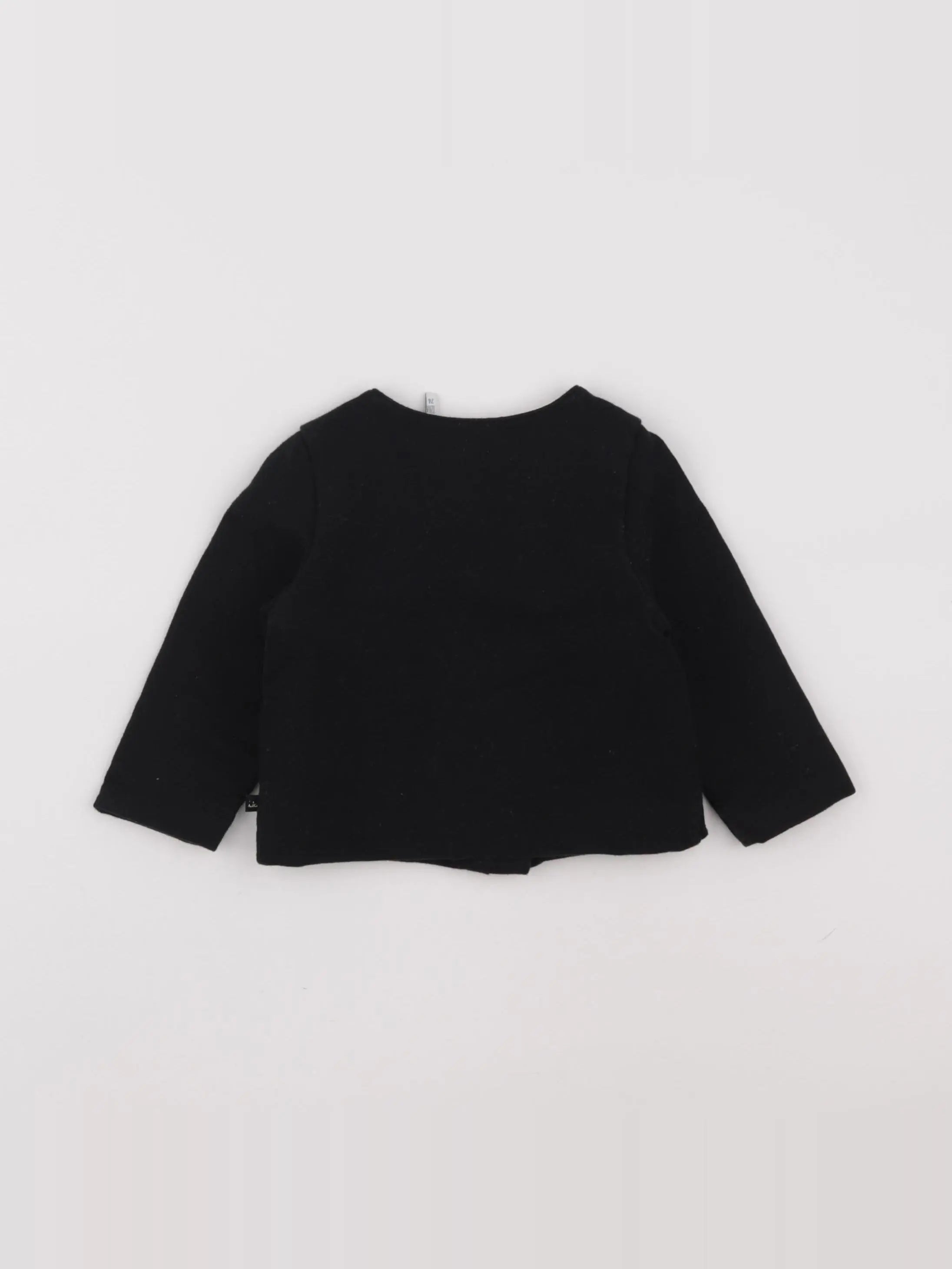 IKKS - gilet noir - 12 mois
