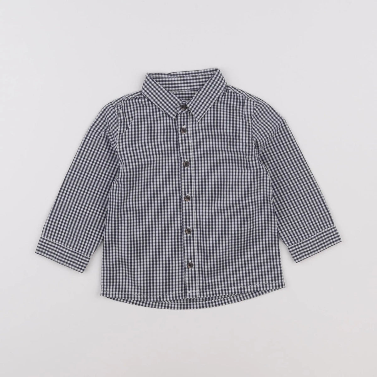 Vertbaudet - chemise bleu - 18 mois