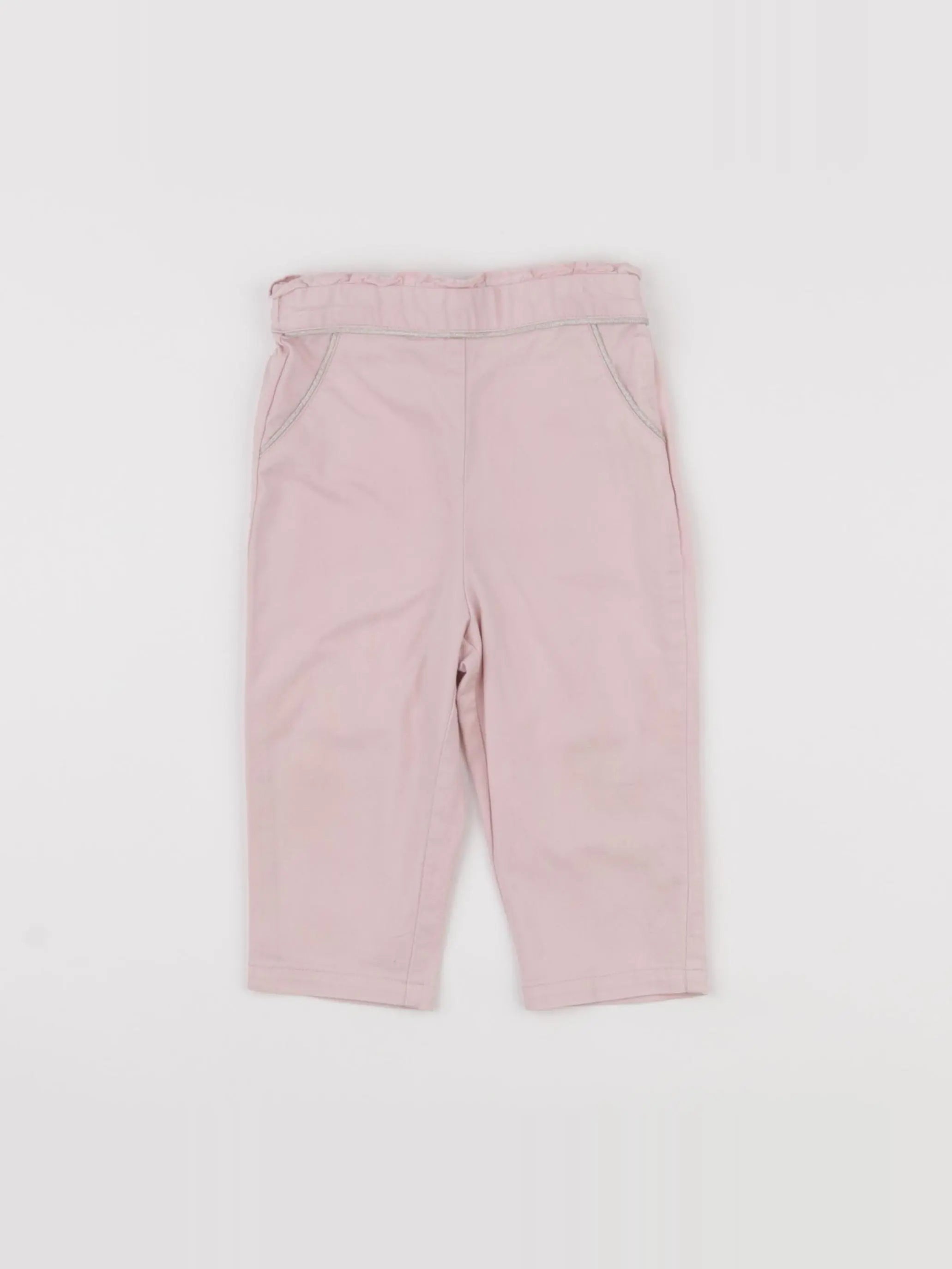 Eden & Victor - pantalon rose - 12 mois
