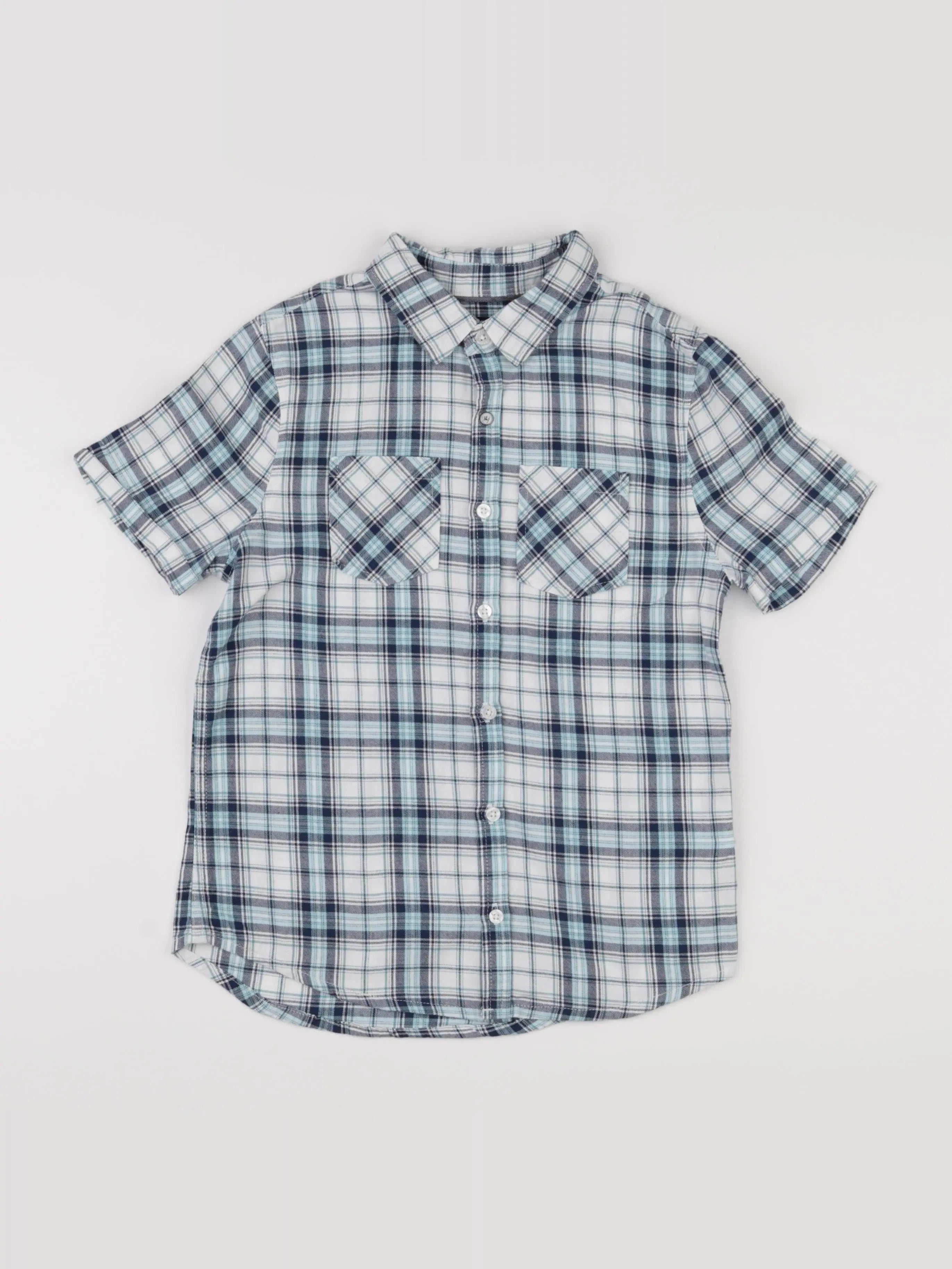 IKKS - chemise bleu - 10 ans