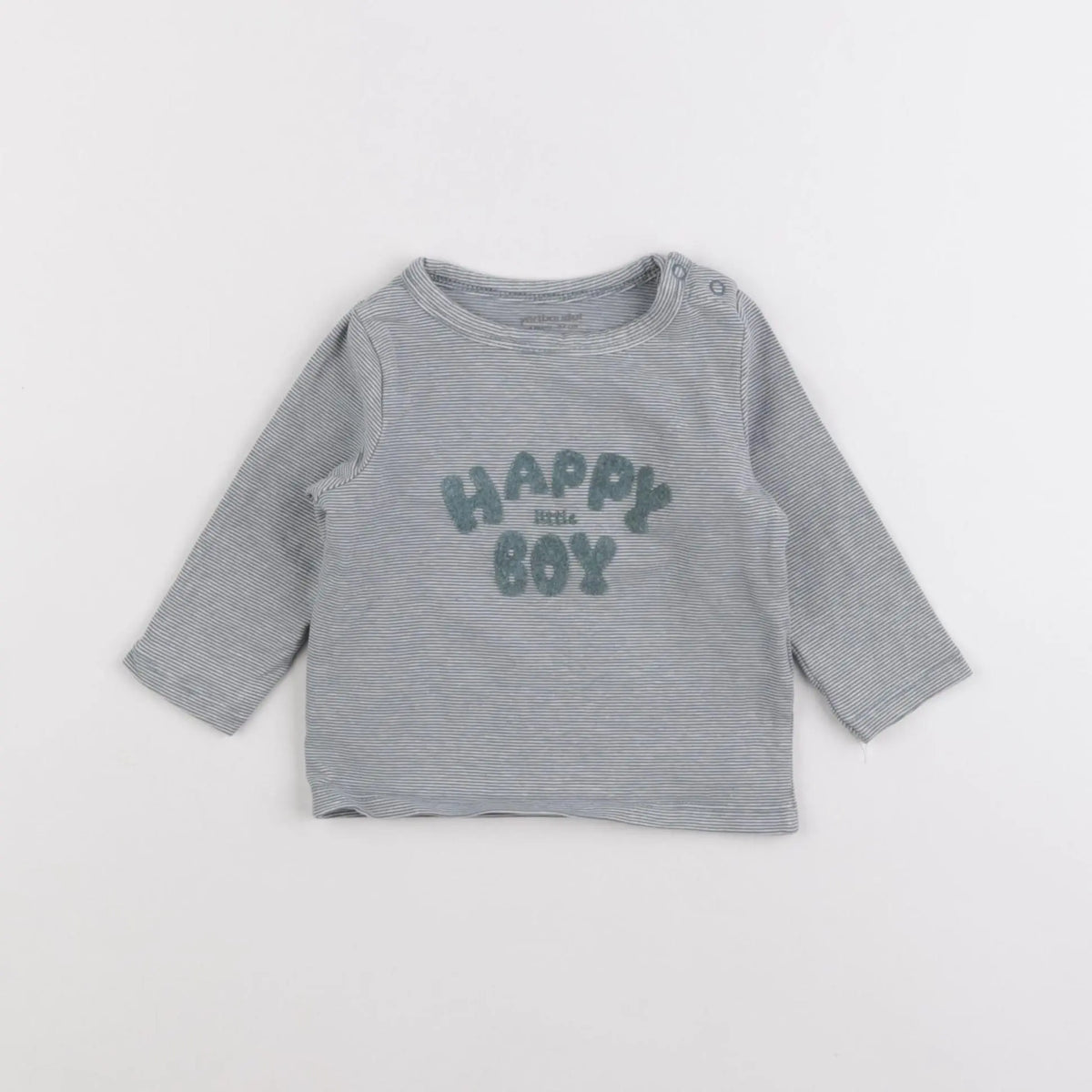 Vertbaudet - tee-shirt vert - 6 mois