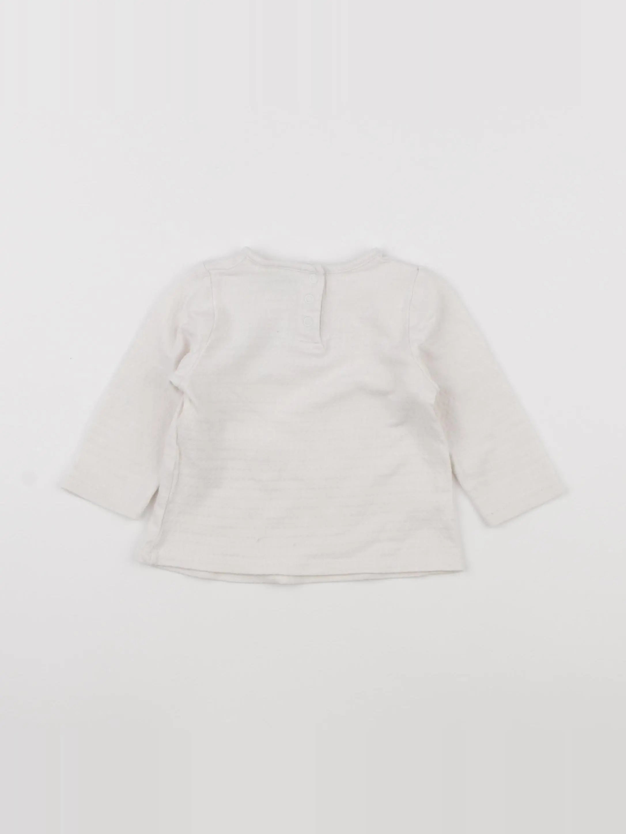 Tape à l'oeil - tee-shirt blanc - 9 mois