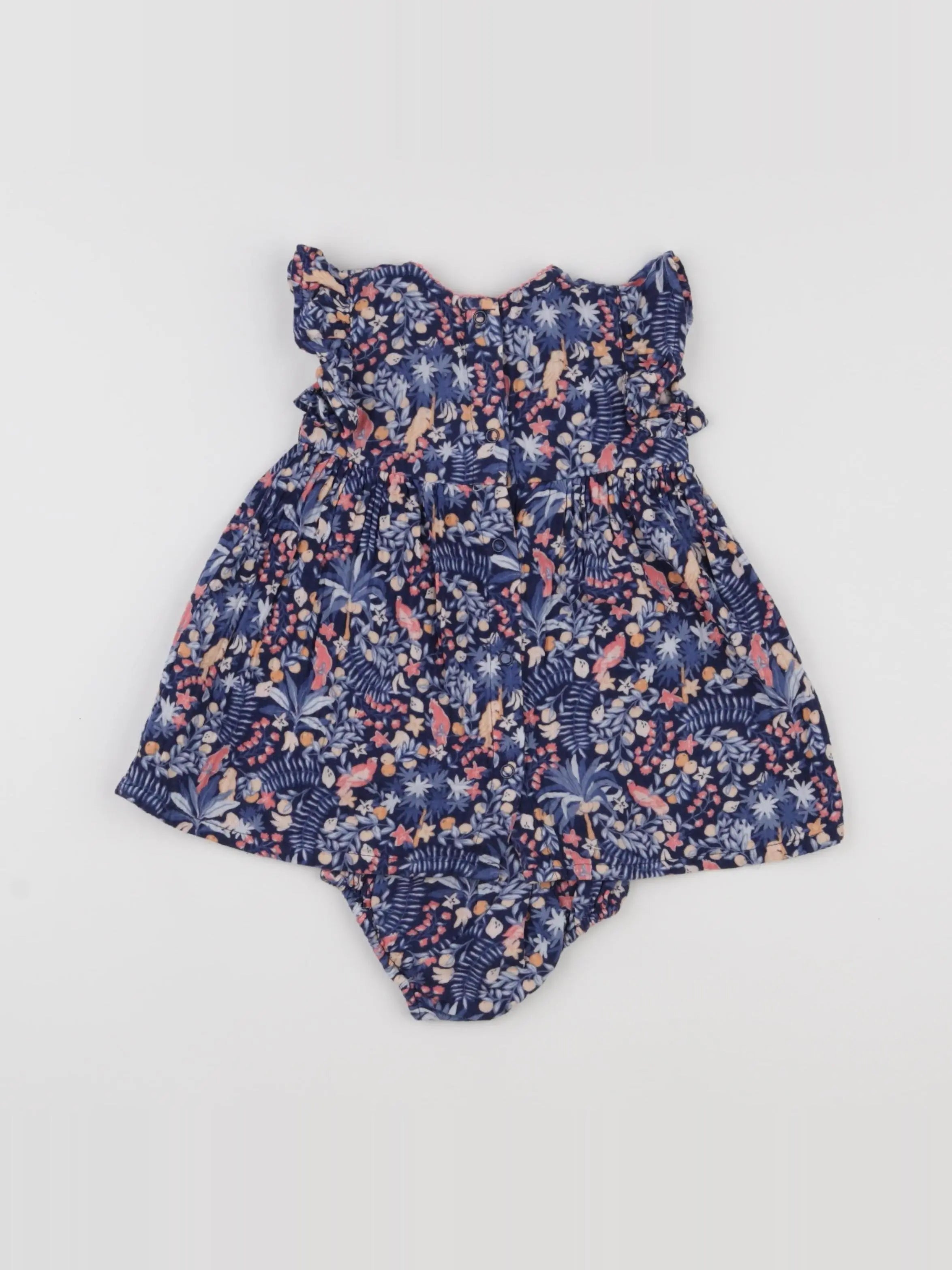 Tape à l'oeil - robe bleu - 6 mois