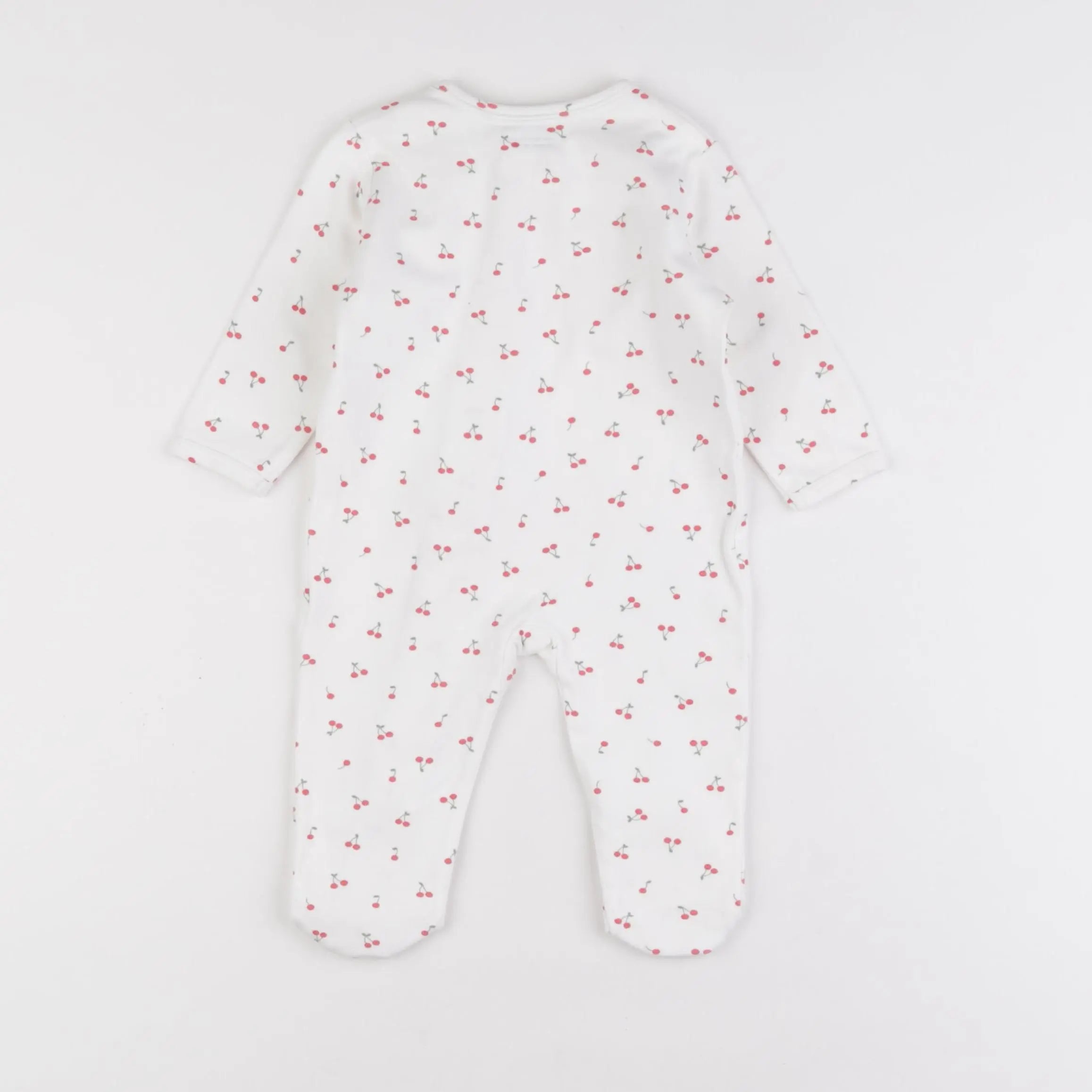 Vertbaudet - pyjama coton rouge - 6 mois