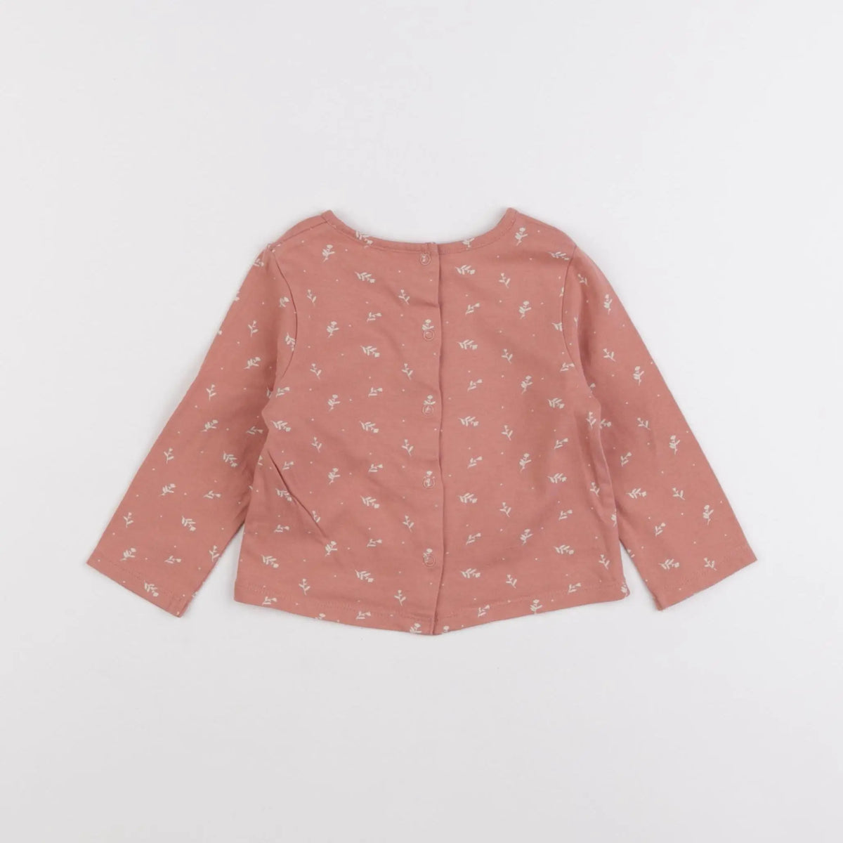 Vertbaudet - tee-shirt rose - 6 mois