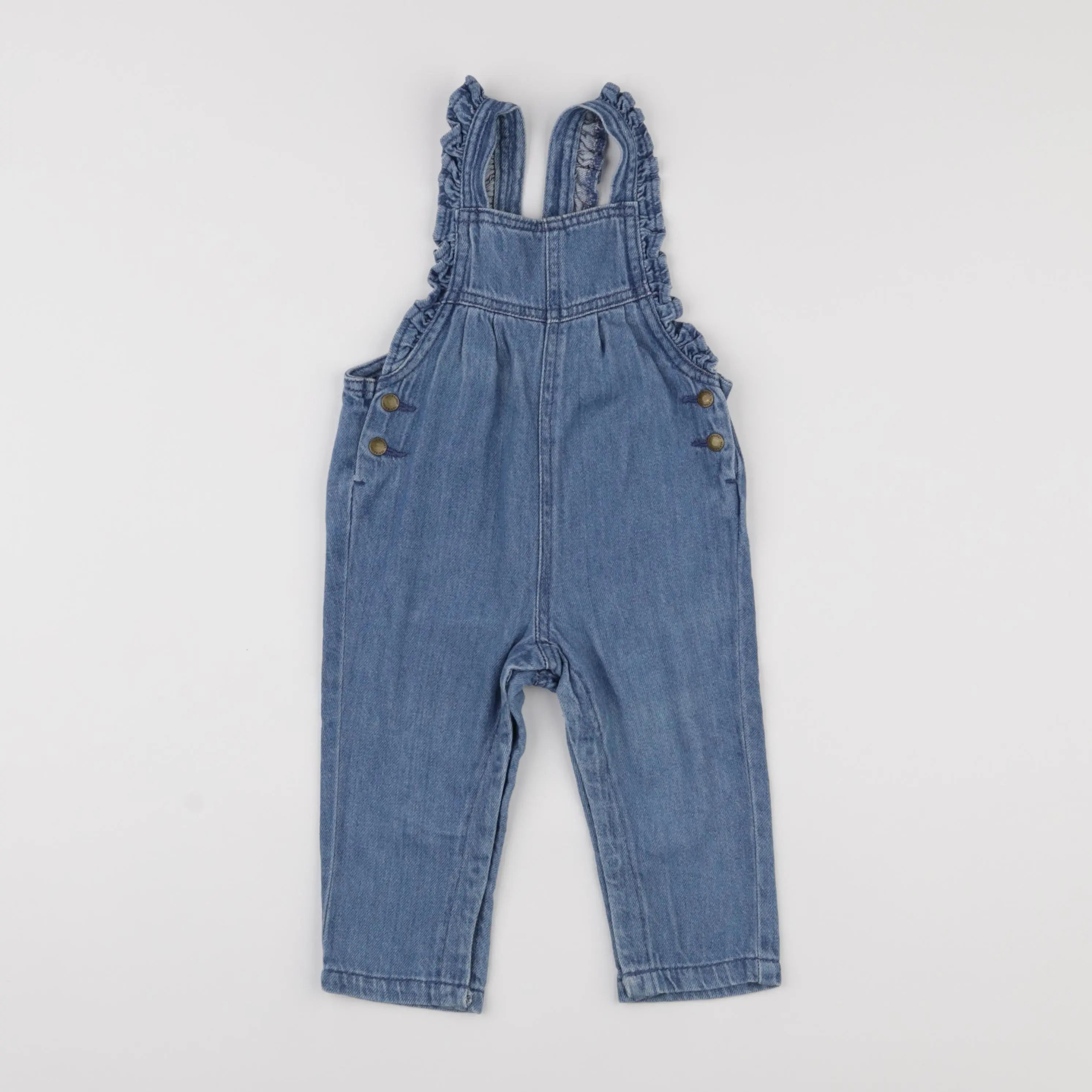 Vertbaudet - combinaison bleu - 18 mois