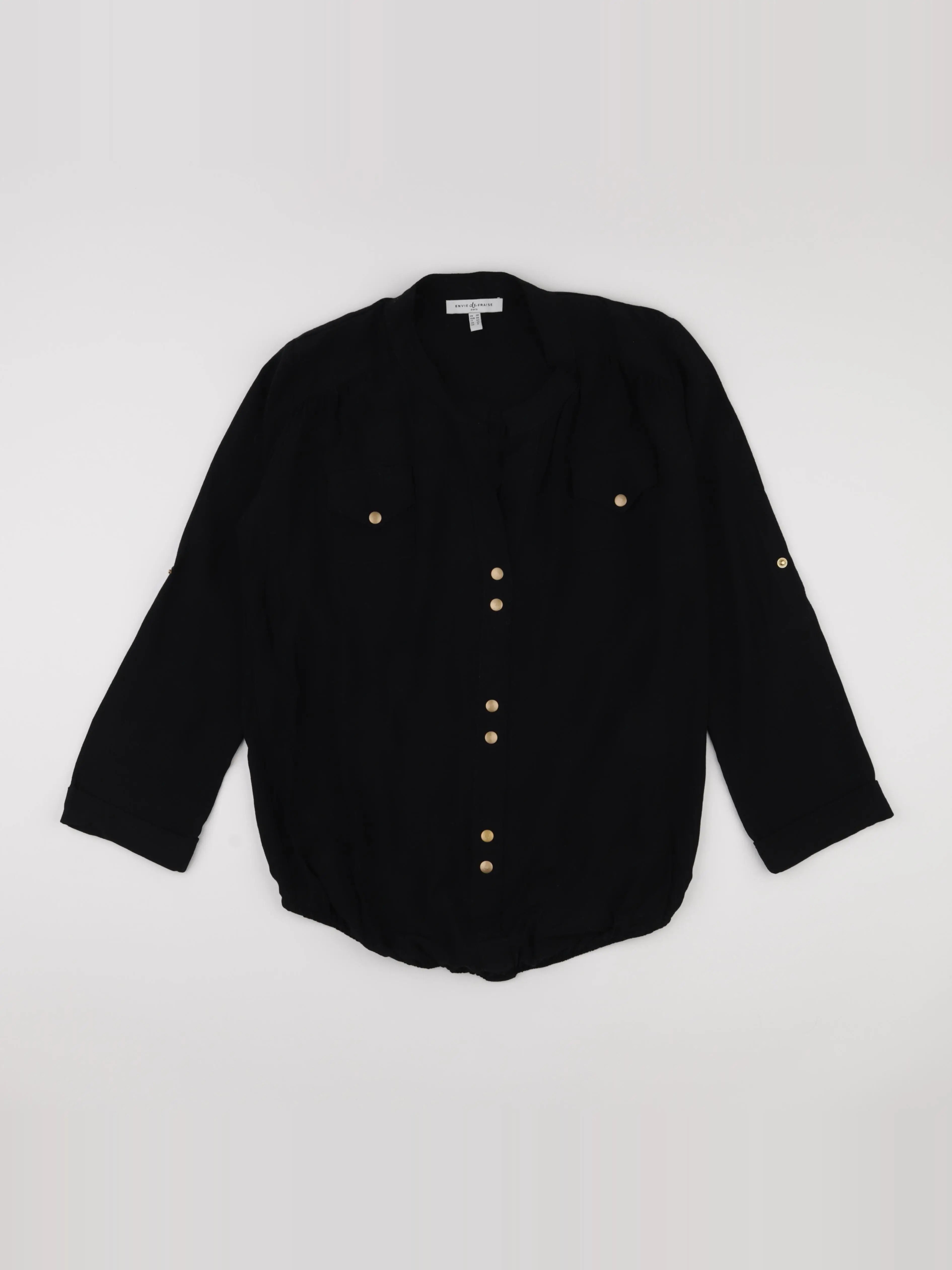 Envie de fraise - blouse grossesse noir - 38