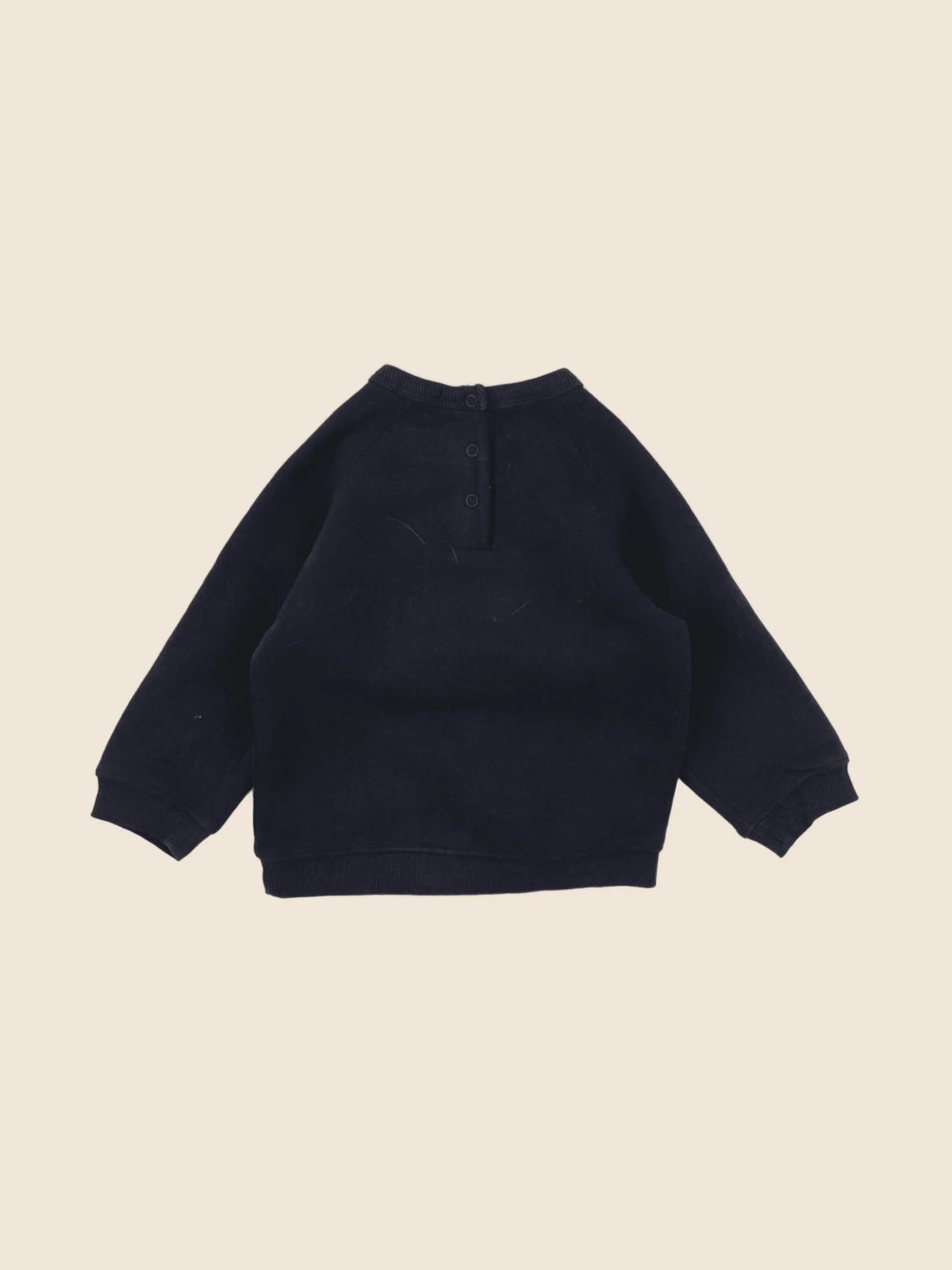 Vertbaudet - sweat bleu - 12 mois