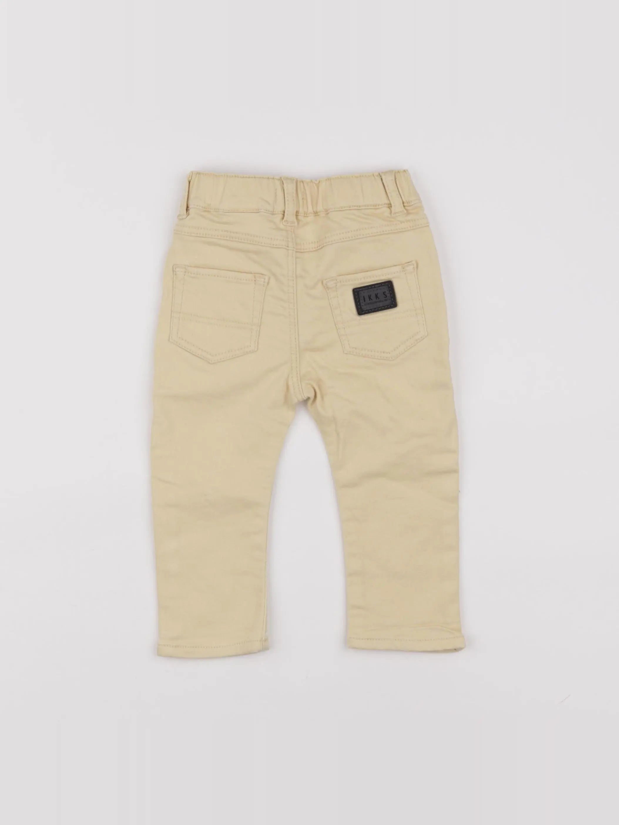 IKKS - pantalon jaune - 12 mois