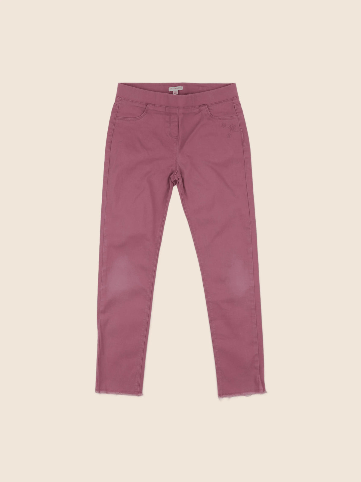 Vertbaudet - jegging rose - 10 ans