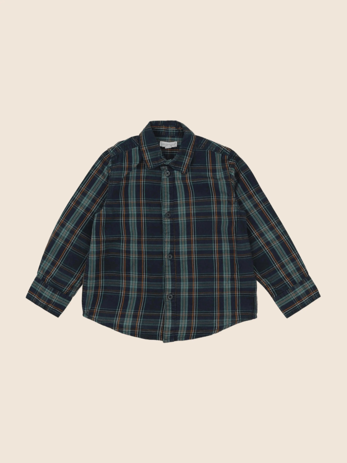 Vertbaudet - chemise multicolore - 4 ans