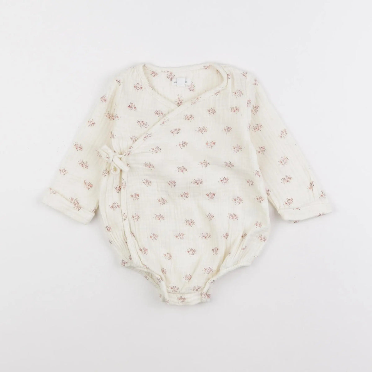 Vertbaudet - combinaison beige - 9 mois