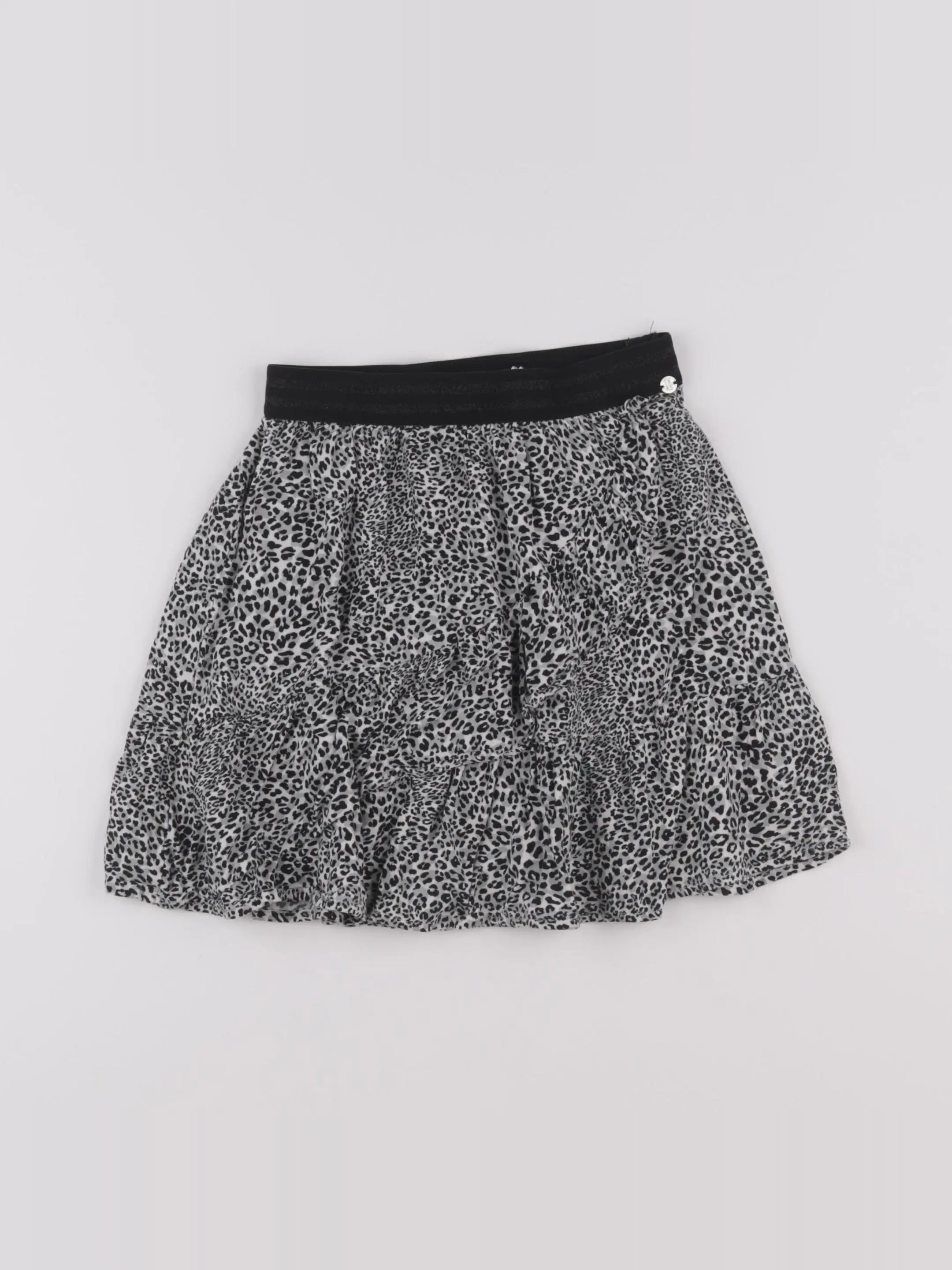 IKKS - jupe gris, noir - 8 ans