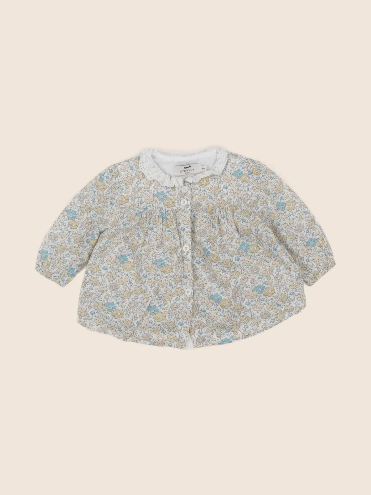Cyrillus - blouse multicolore - 6 mois
