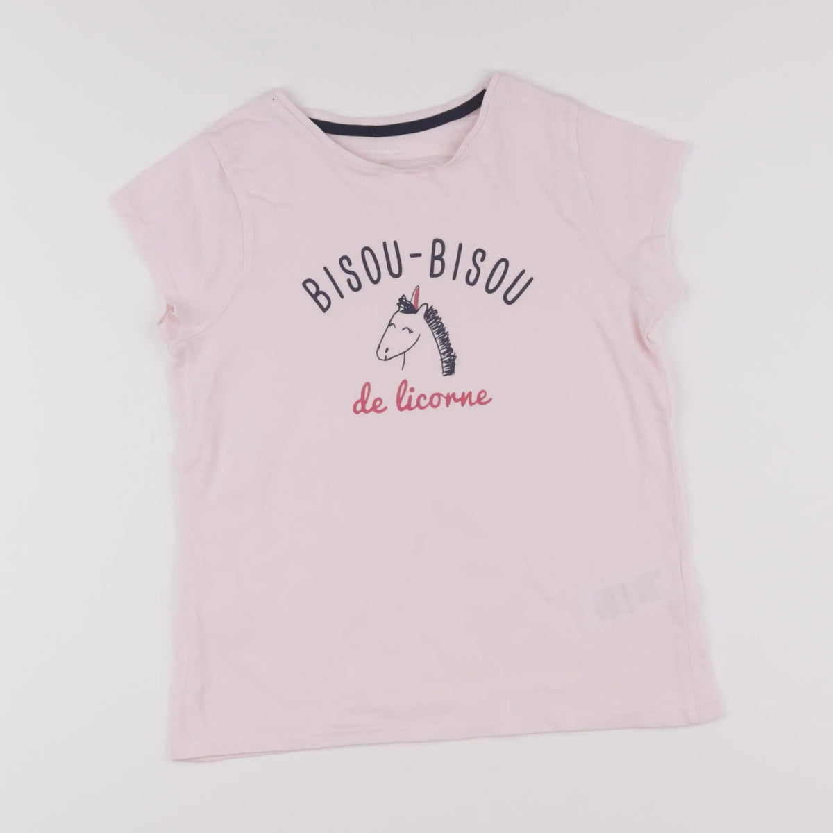 Vertbaudet - tee-shirt rose - 10 ans