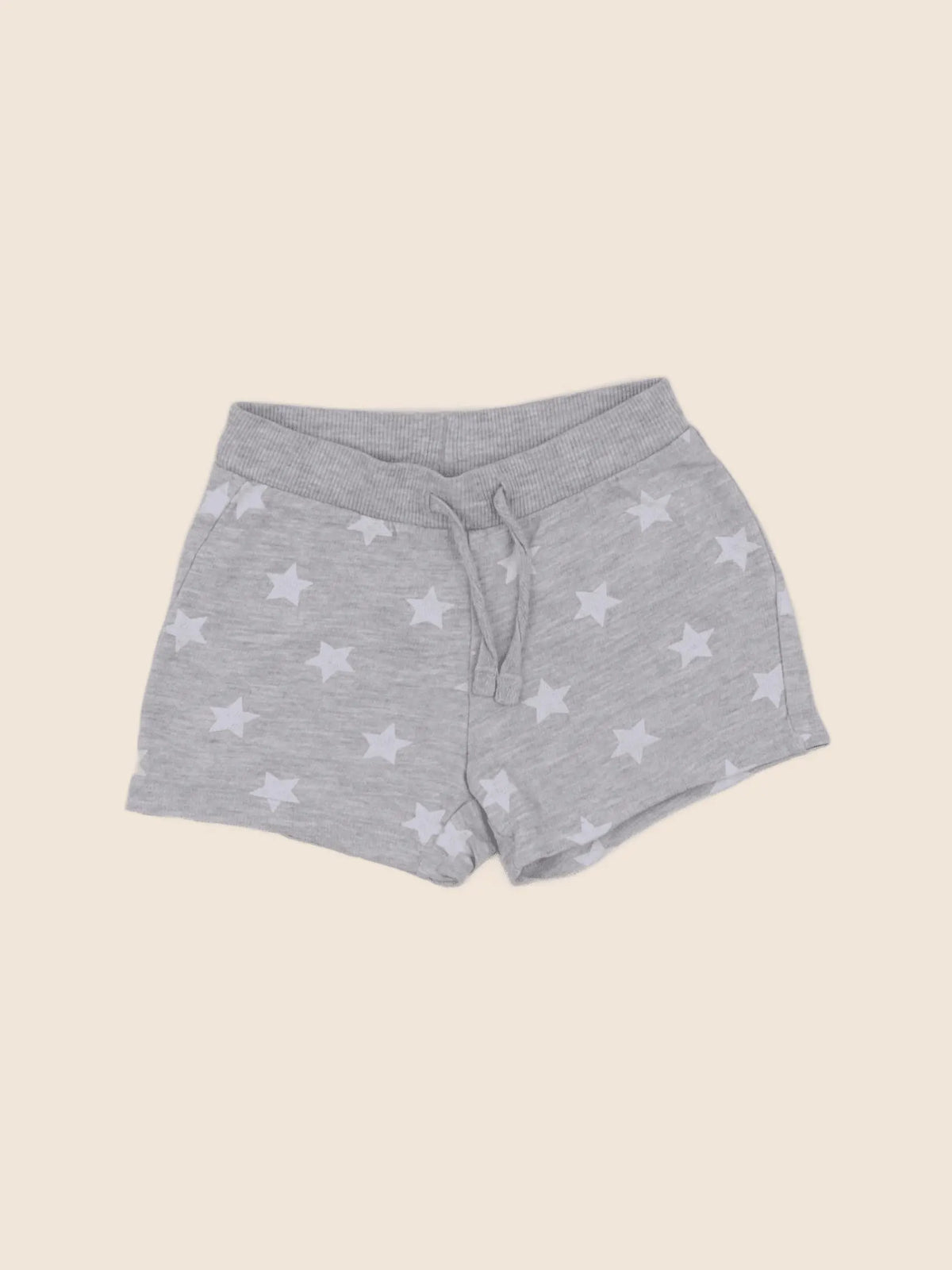 H&M - short gris - 6/9 mois
