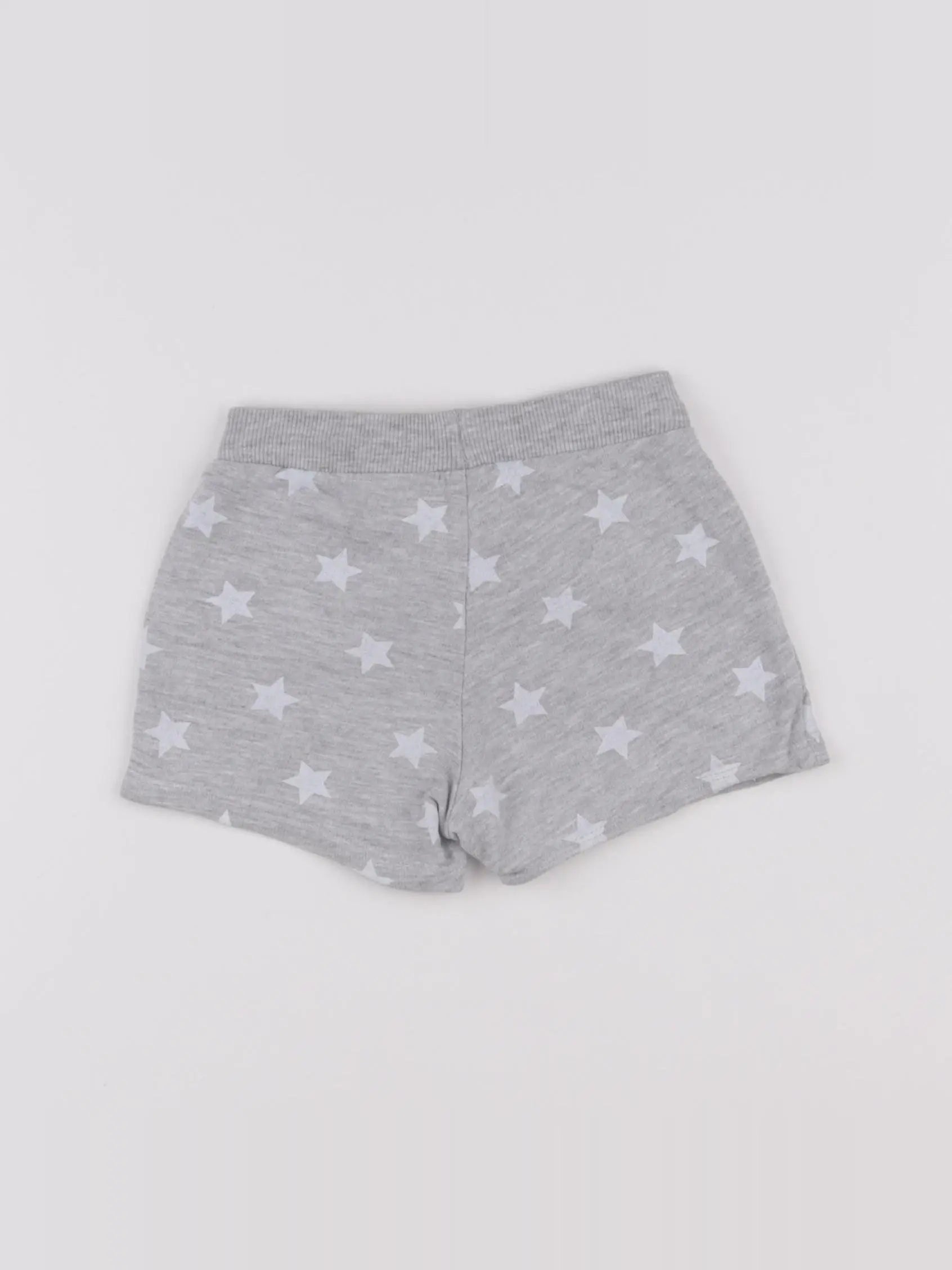 H&M - short gris - 6/9 mois