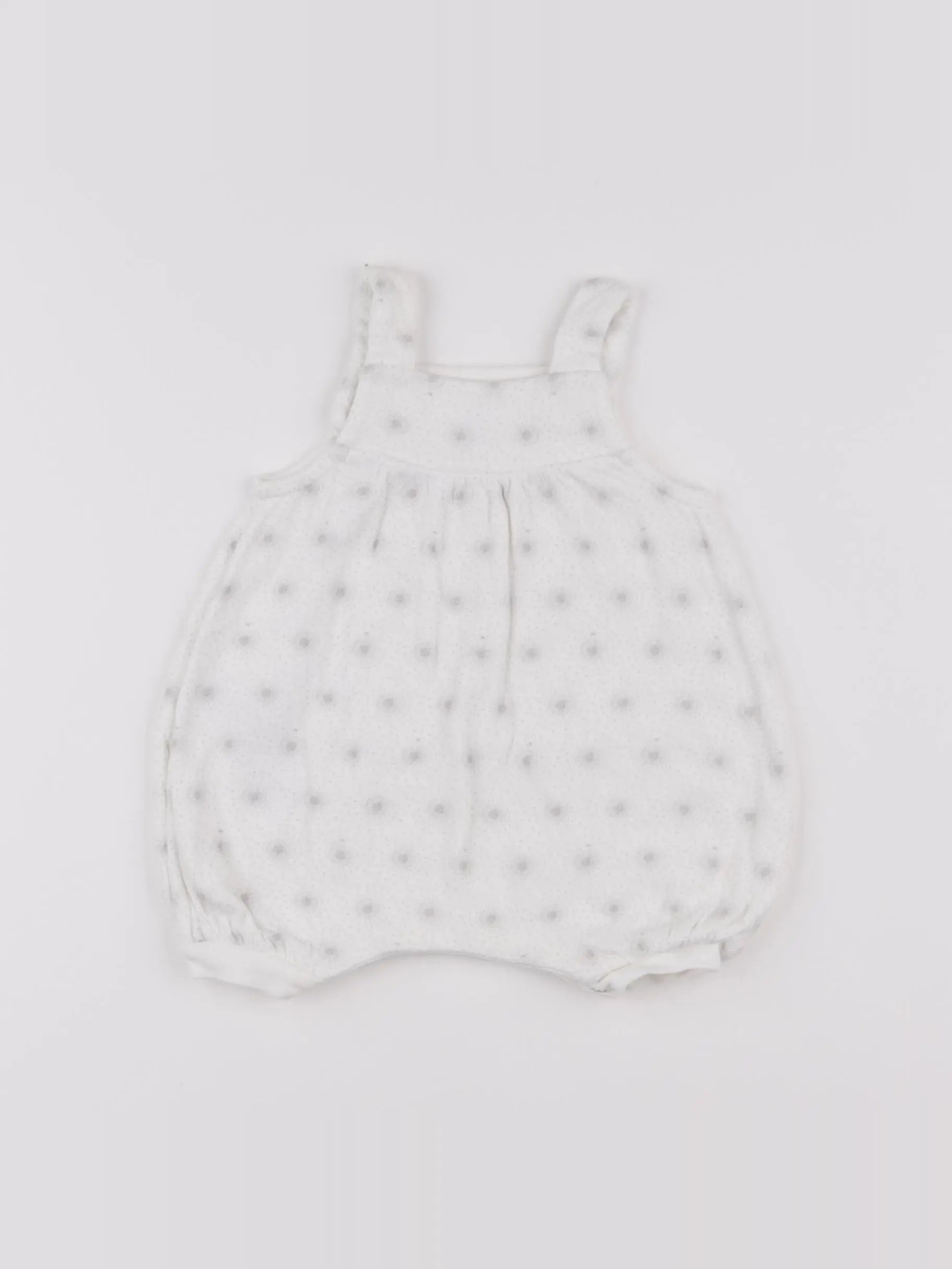 Petit Bateau - combinaison blanc - 3 mois