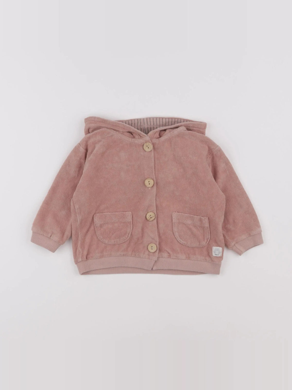 Bean's barcelona - sweat rose - 9/12 mois