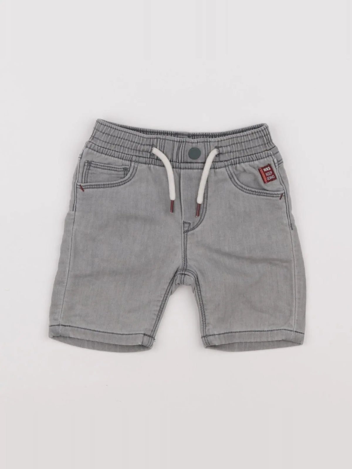 IKKS - short gris - 12 mois