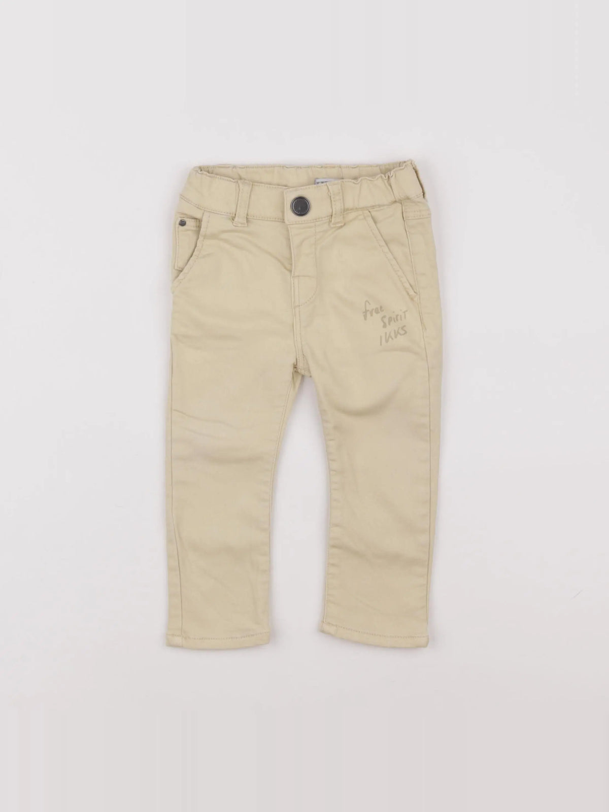 IKKS - pantalon jaune - 18 mois