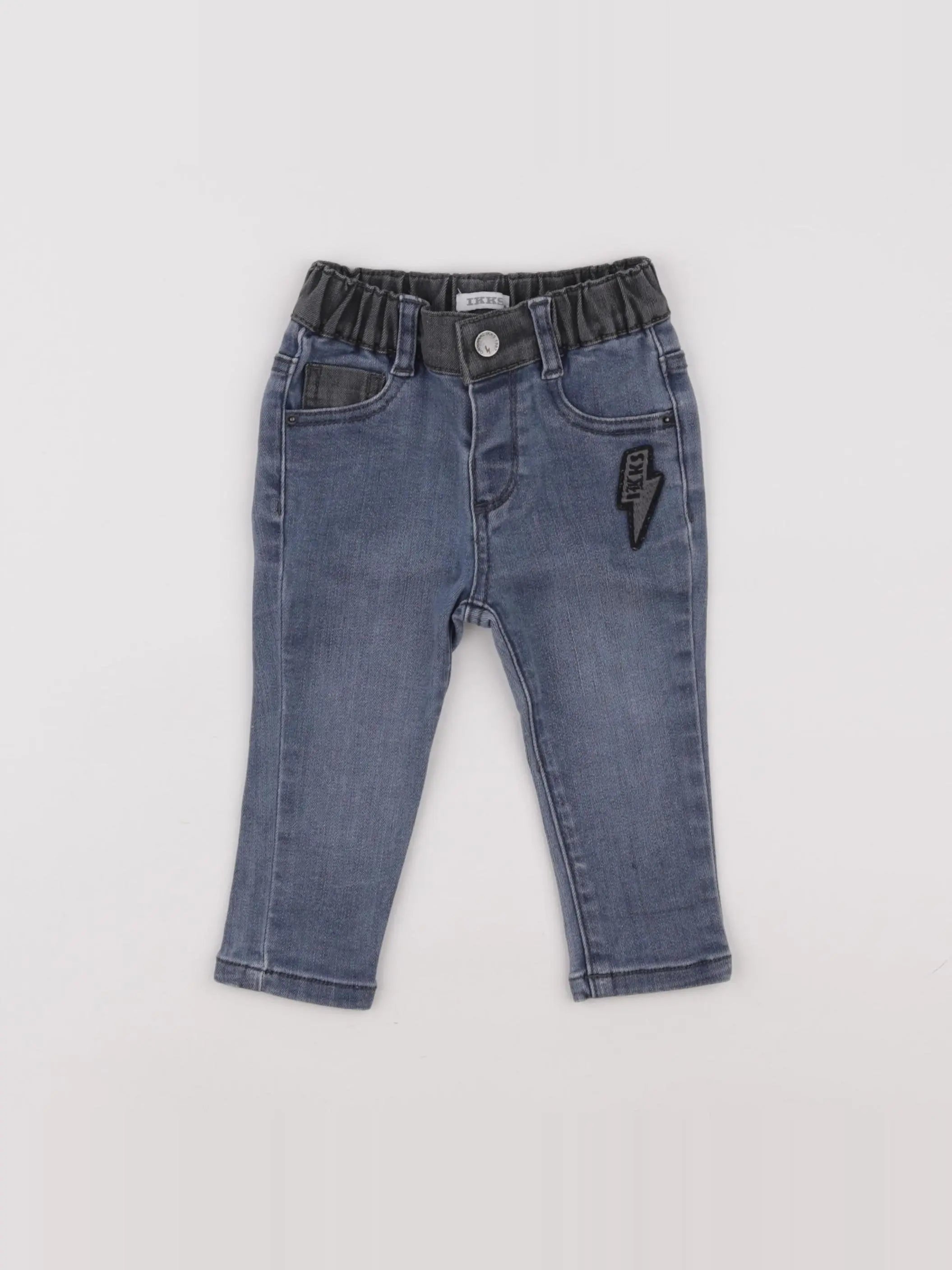 IKKS - jean bleu - 12 mois