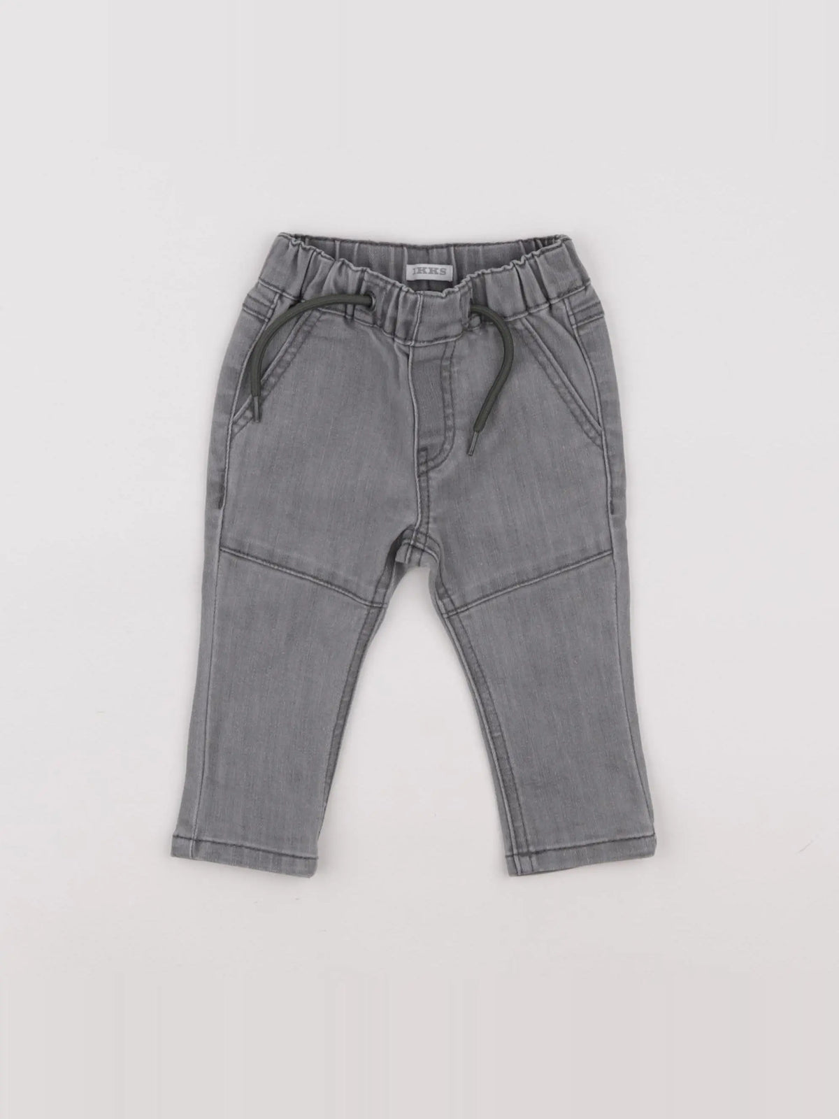 IKKS - jean gris - 6 mois