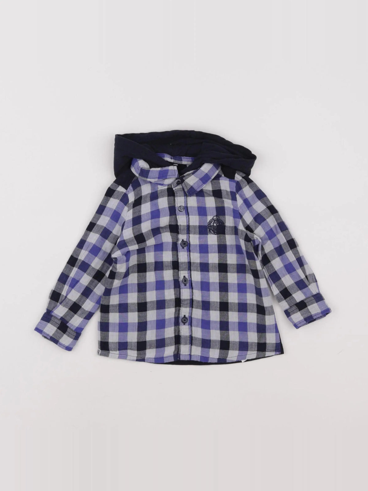 IKKS - chemise bleu - 12 mois
