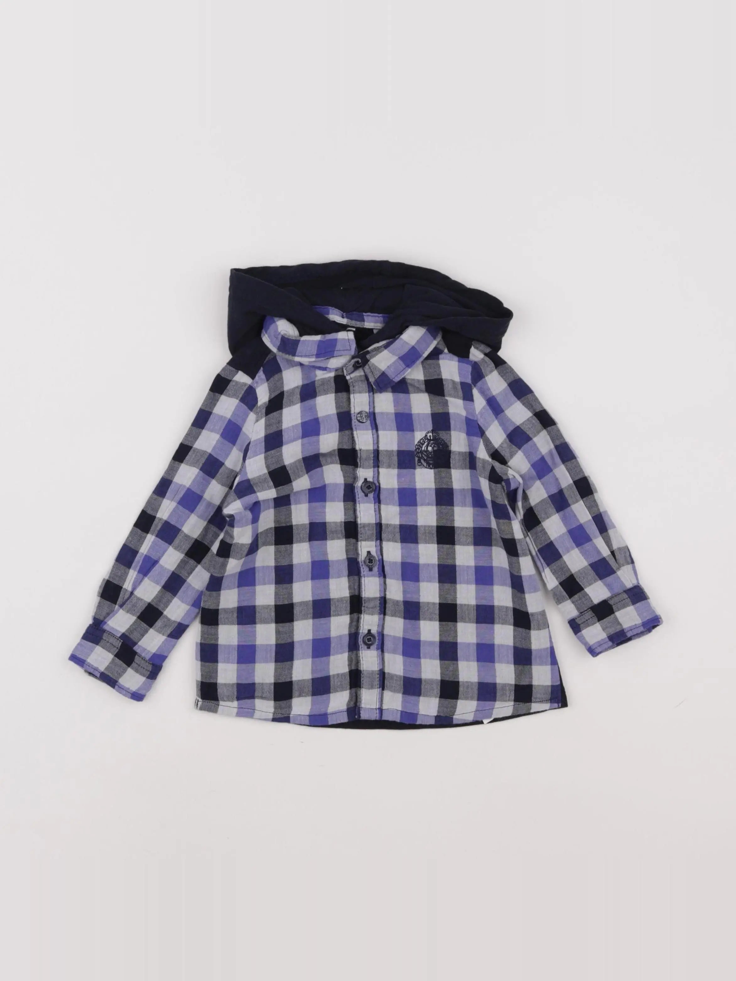 IKKS - chemise bleu - 12 mois