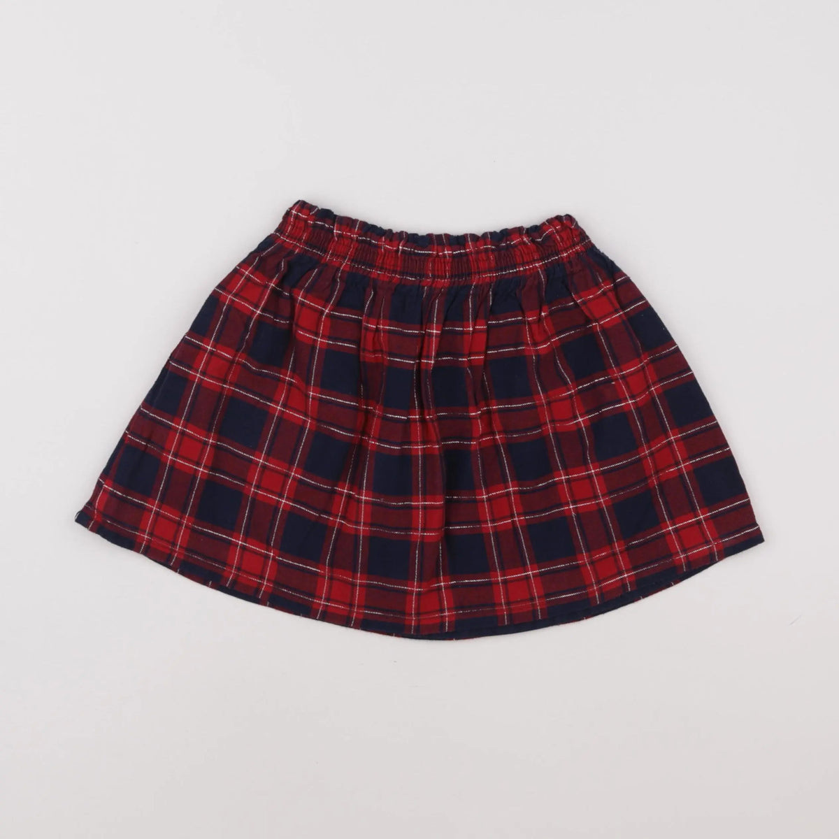 Vertbaudet - jupe rouge - 8 ans