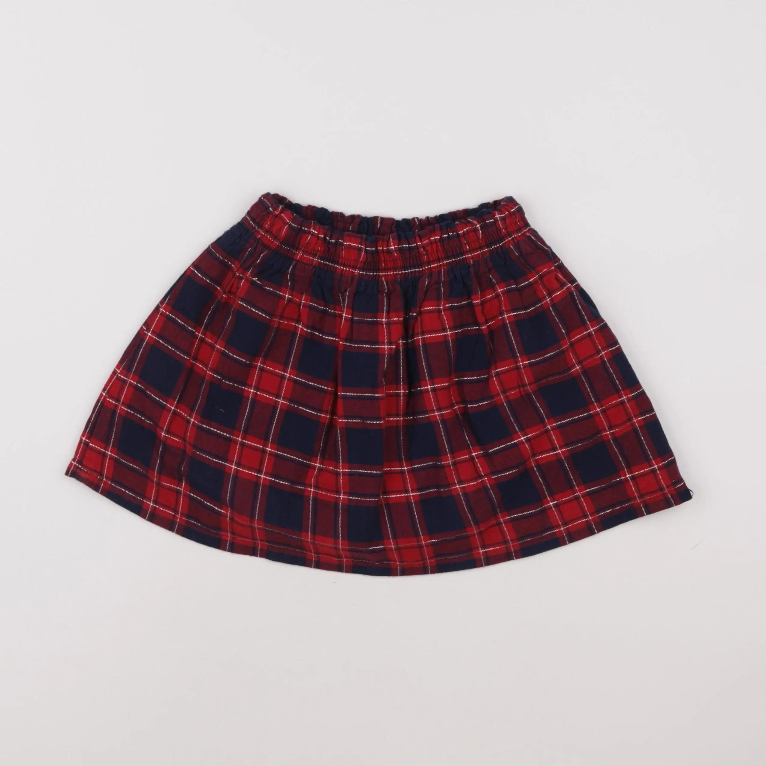 Vertbaudet - jupe rouge - 8 ans