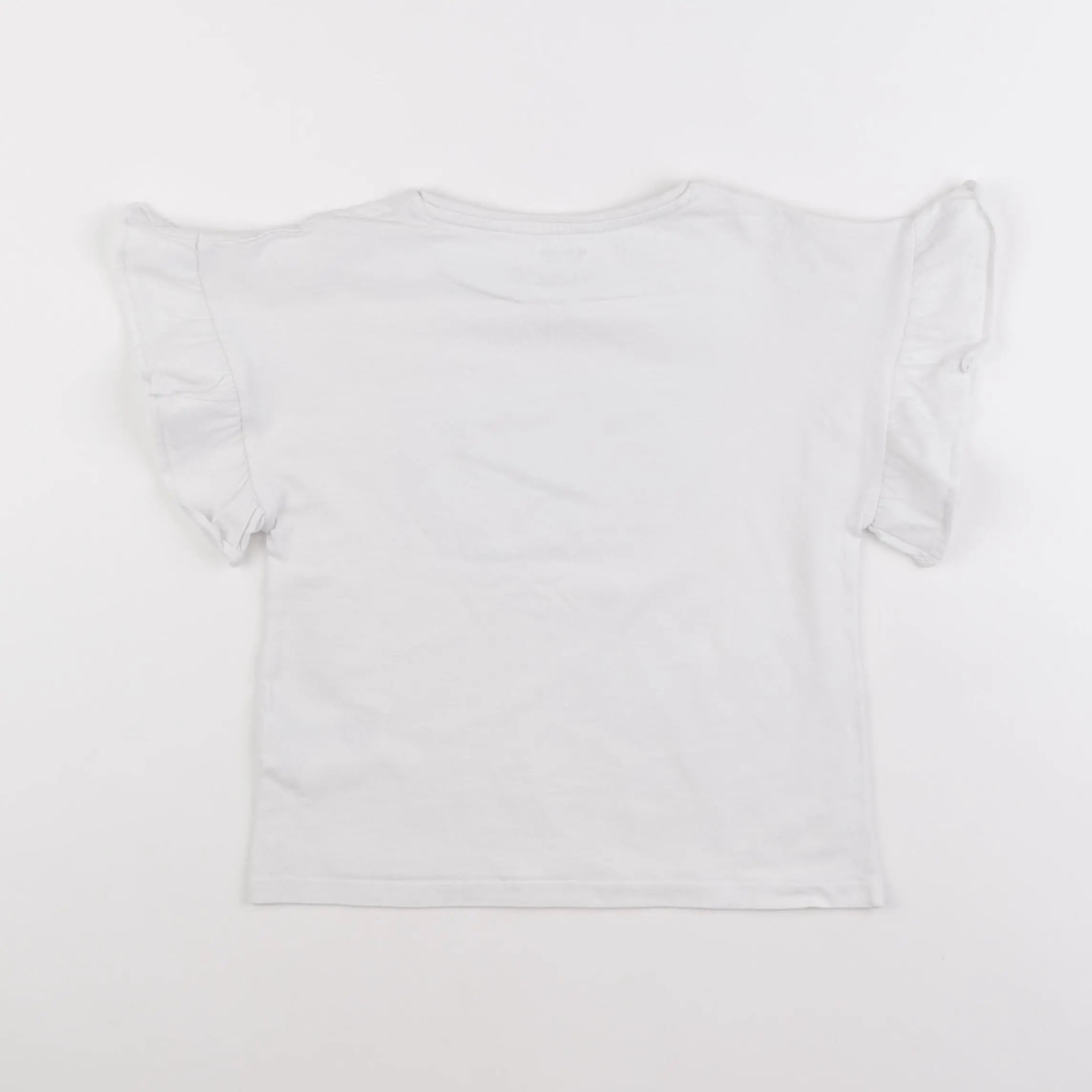 Vertbaudet - tee-shirt blanc - 8 ans