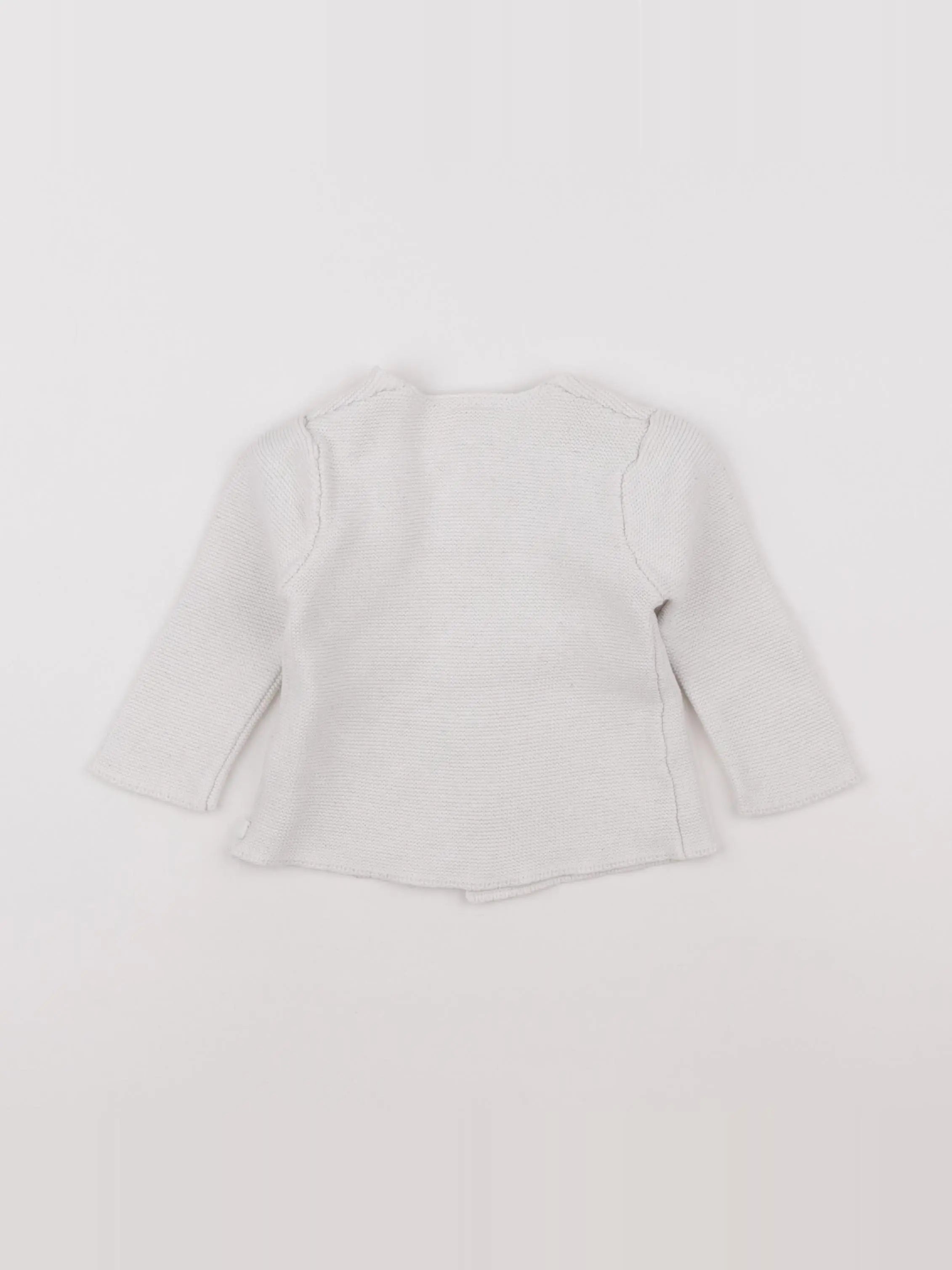Tape à l'oeil - gilet blanc - 18 mois
