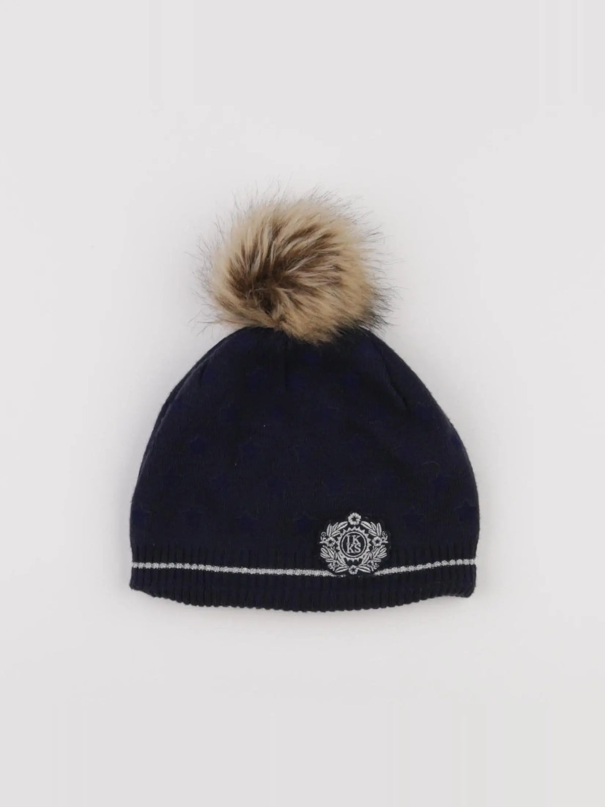 IKKS - bonnet bleu - 10 ans