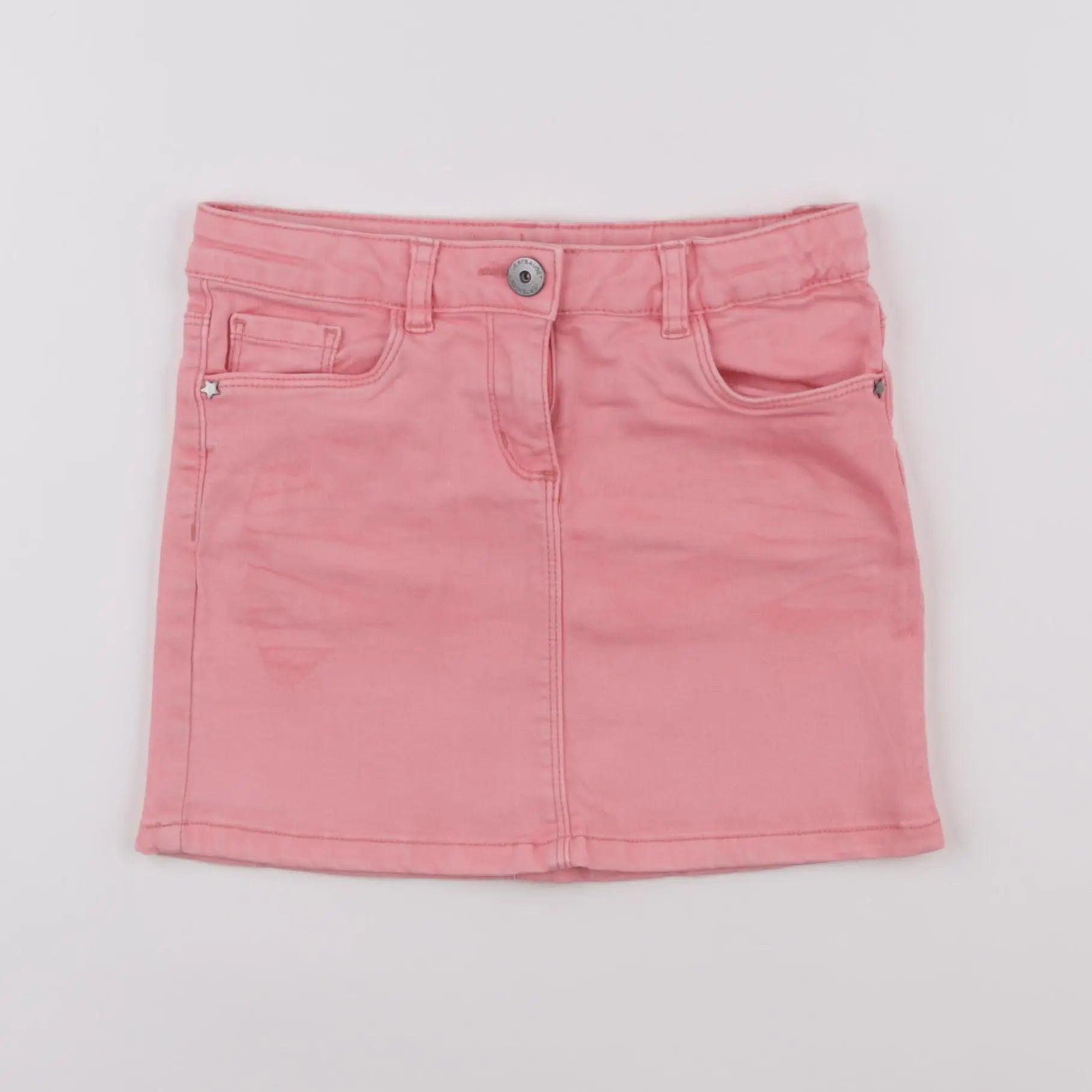 Vertbaudet - jupe rose - 6 ans