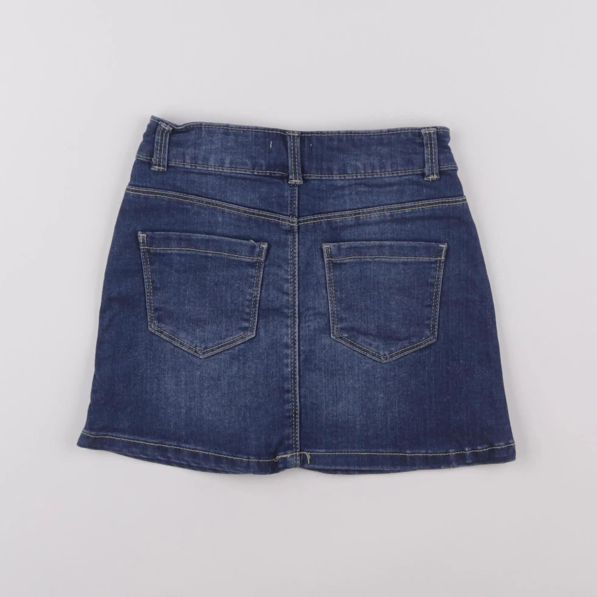 Vertbaudet - jupe bleu - 7 ans