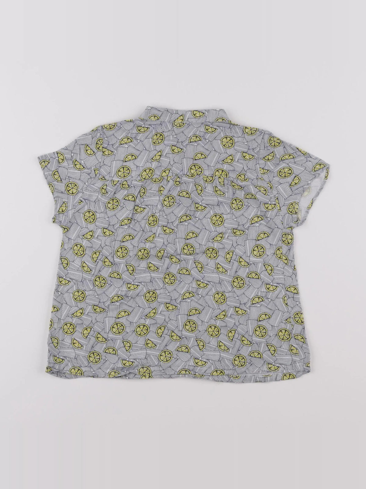 IKKS - tee-shirt blanc, bleu - 5 ans