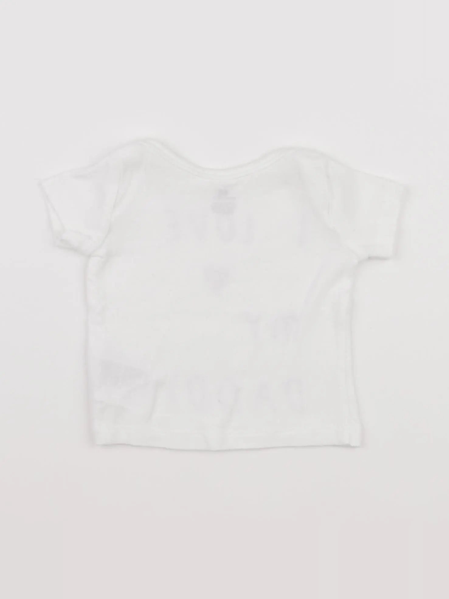 H&M - tee-shirt blanc - 1 mois