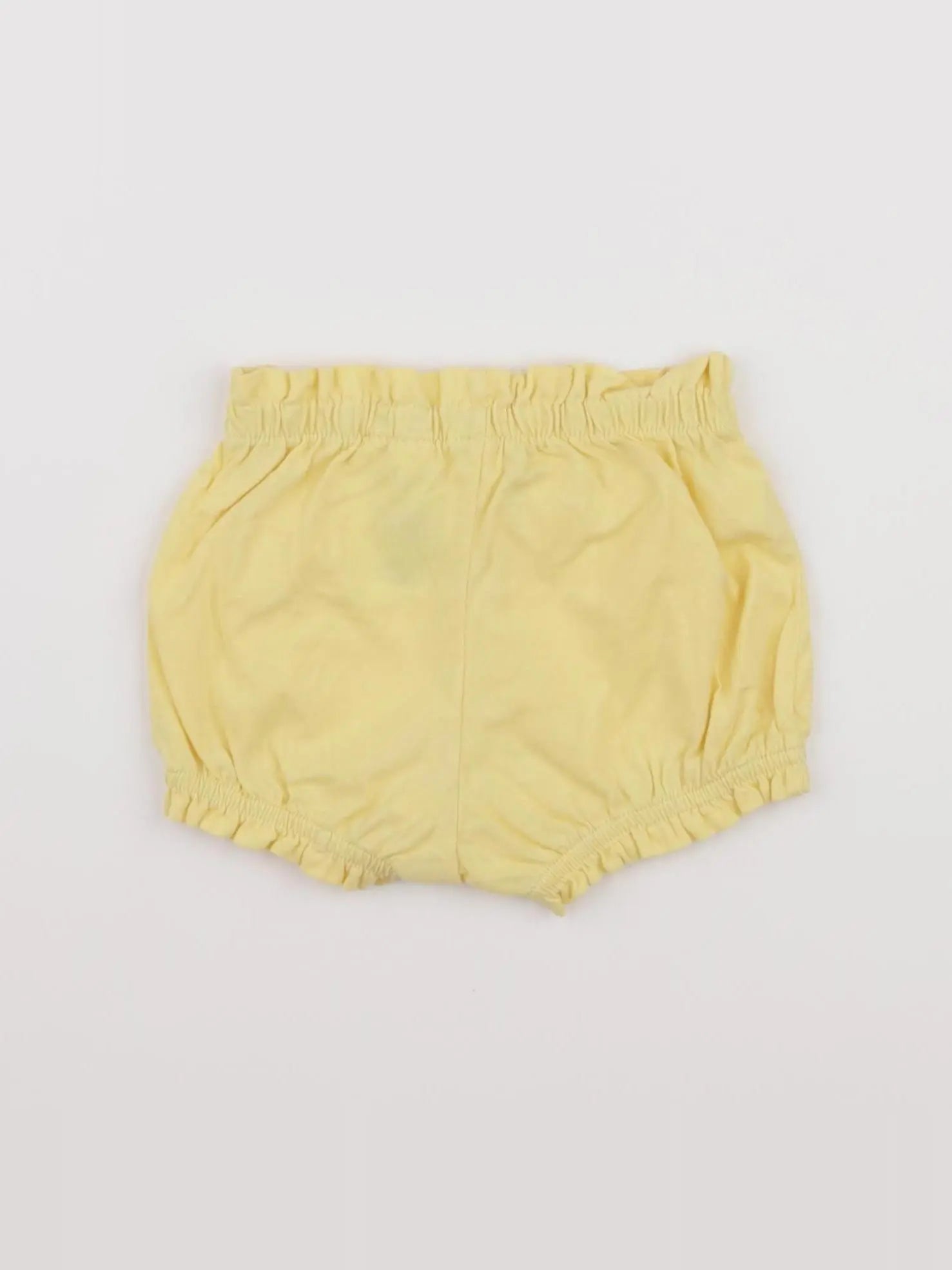H&M - short jaune - 3/6 mois