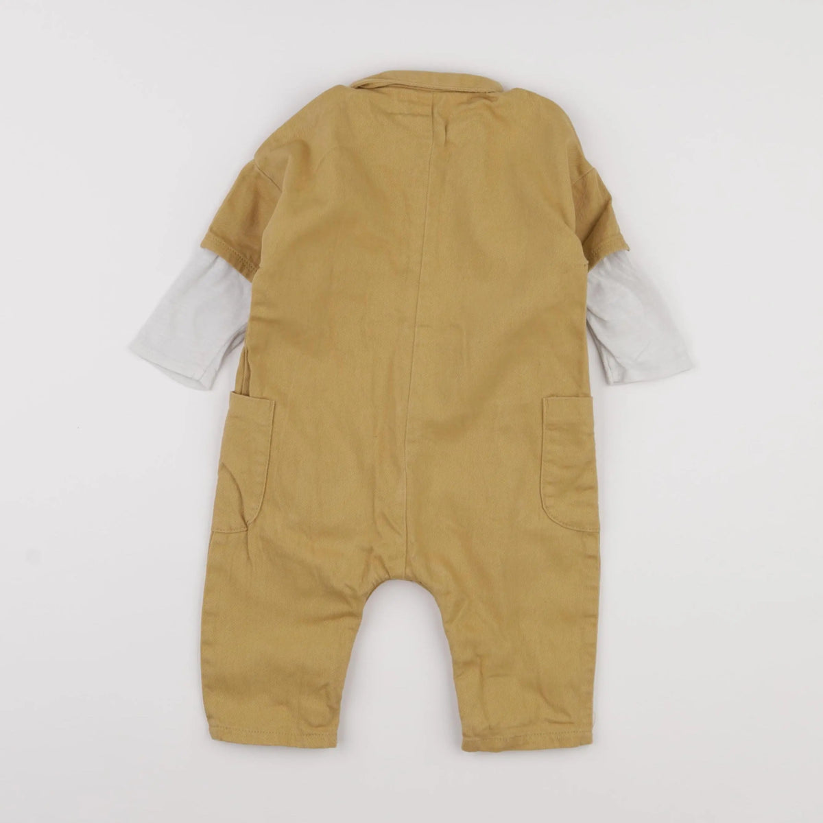 Vertbaudet - combinaison jaune - 9 mois