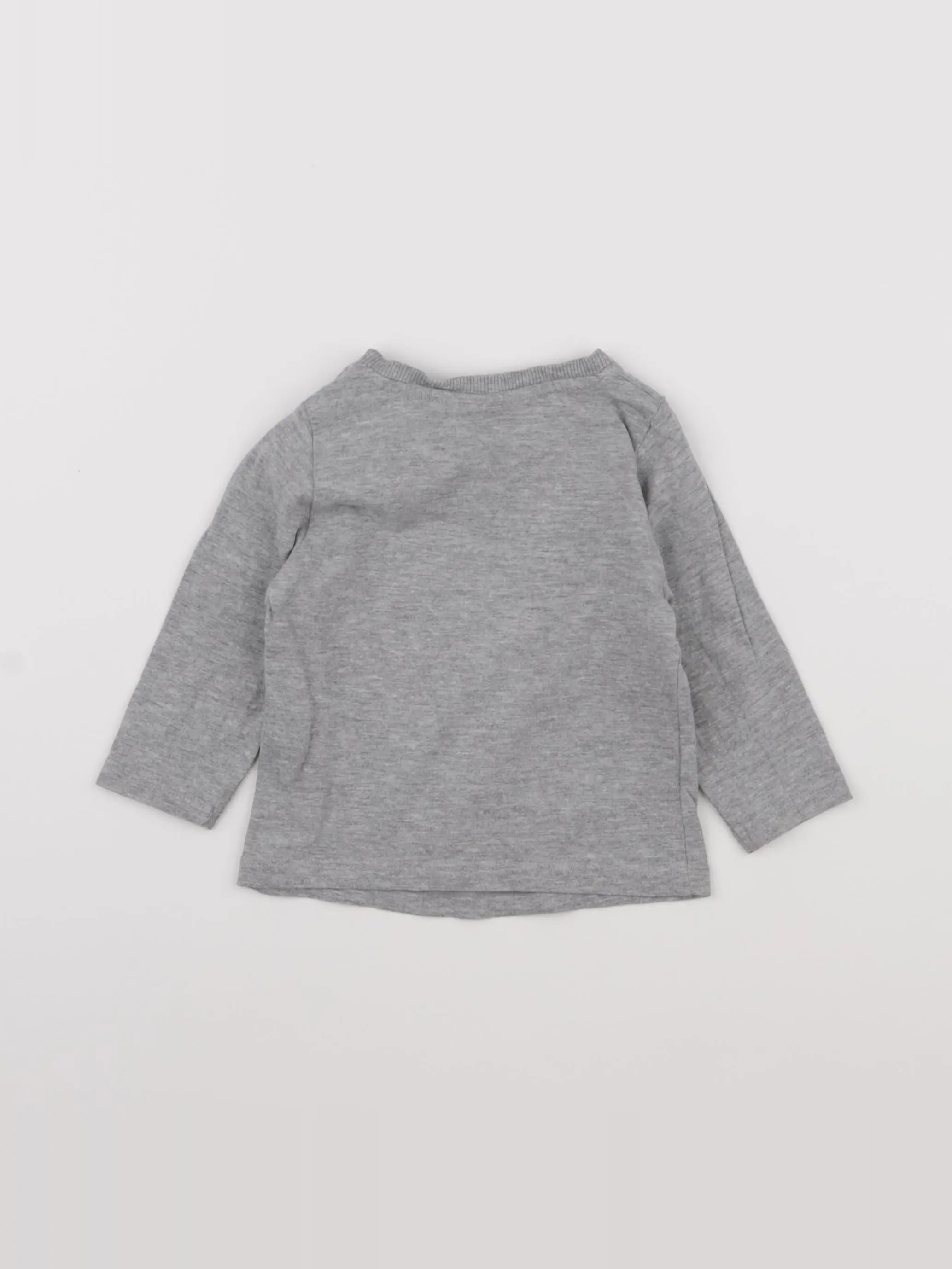 Tape à l'oeil - tee-shirt gris - 6 mois
