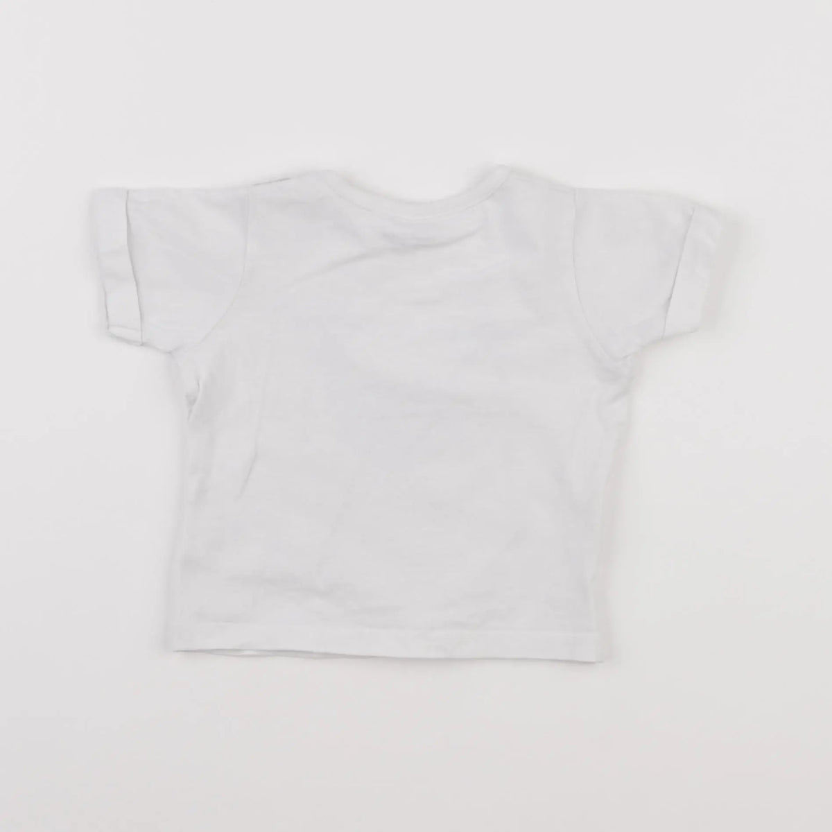 Vertbaudet - tee-shirt blanc - 6 mois