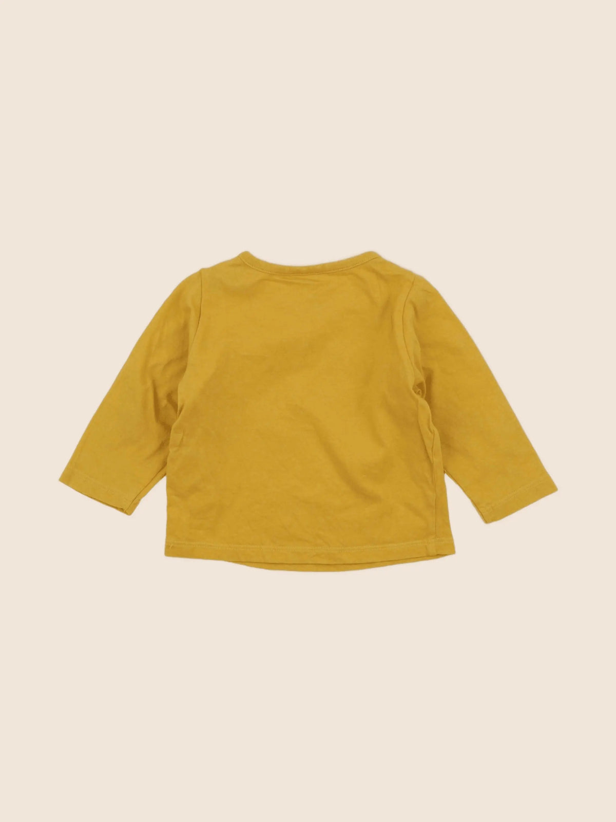 Tape à l'oeil - tee-shirt jaune - 6 mois