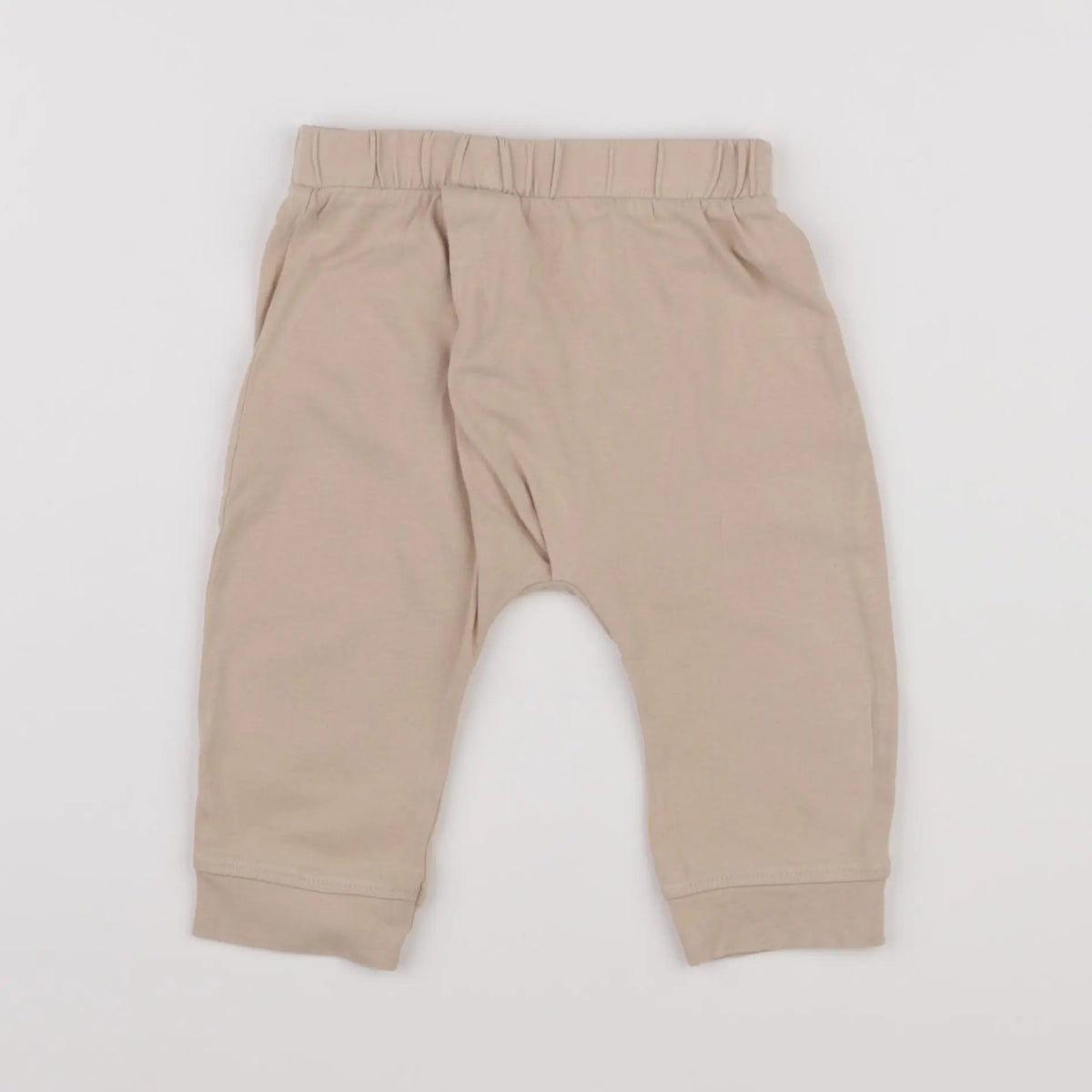 Vertbaudet - sarouel beige - 12 mois
